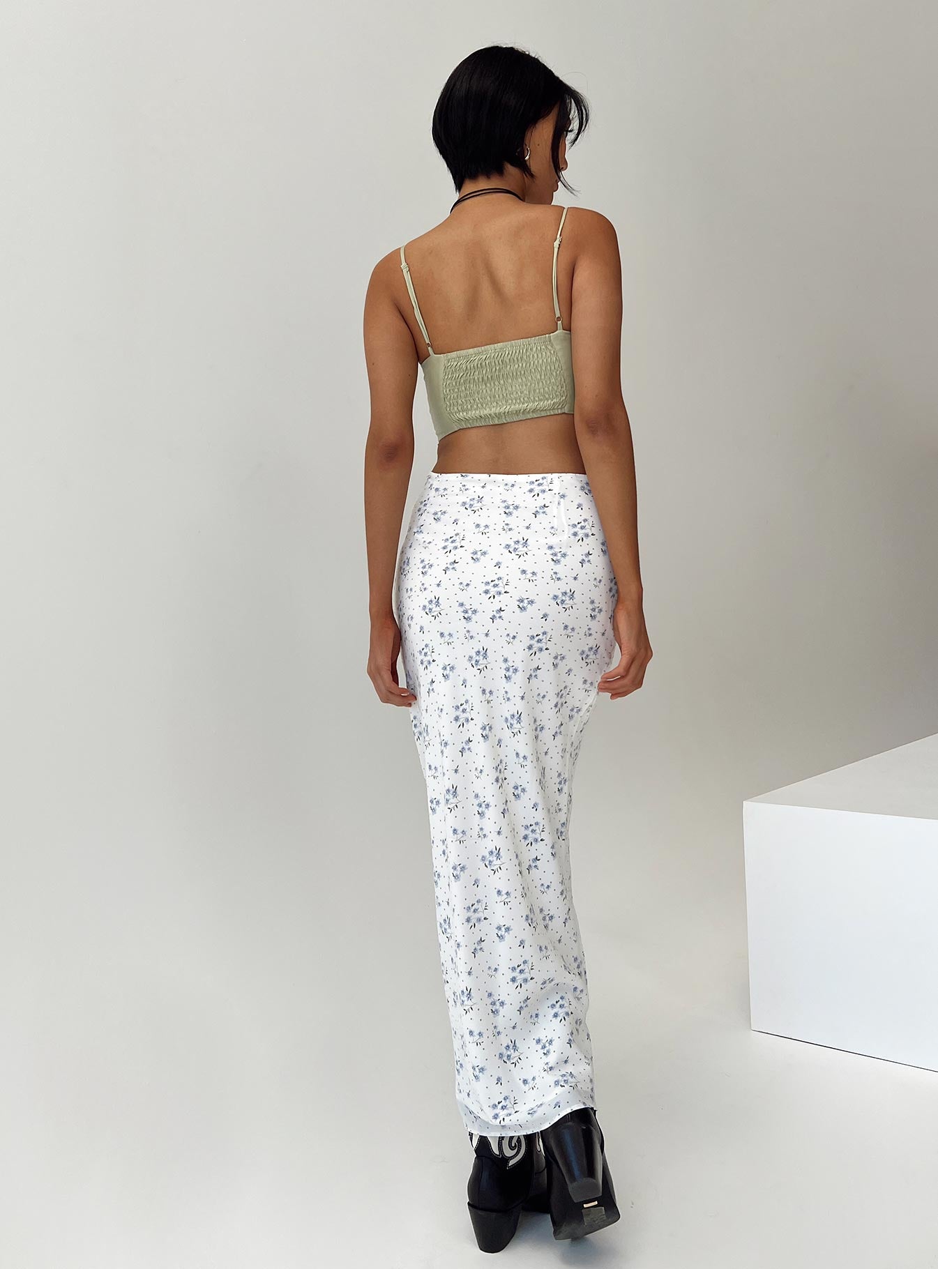Hera Maxi Skirt White - Image 5