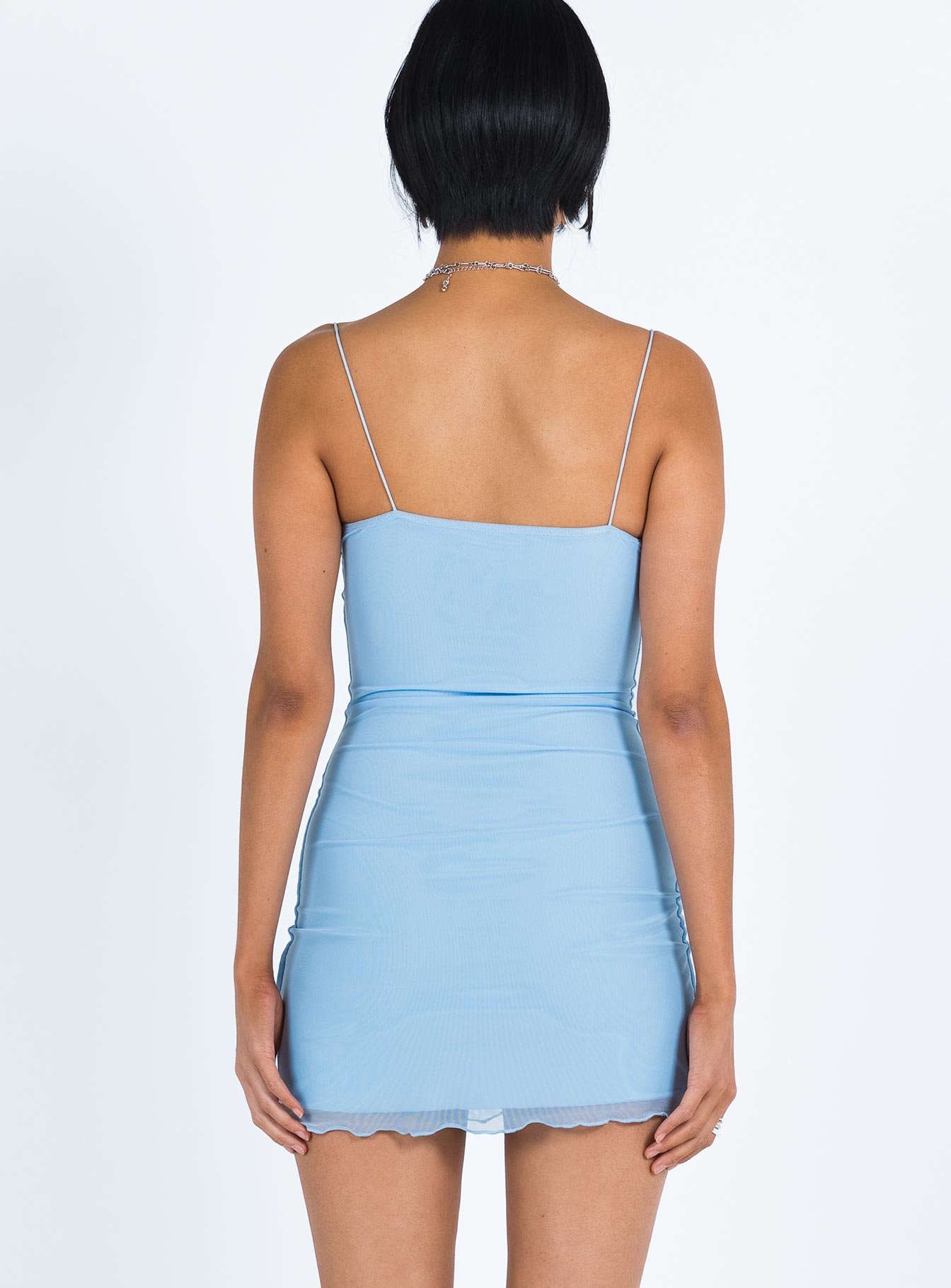 Sugar Mini Dress Blue - Image 5