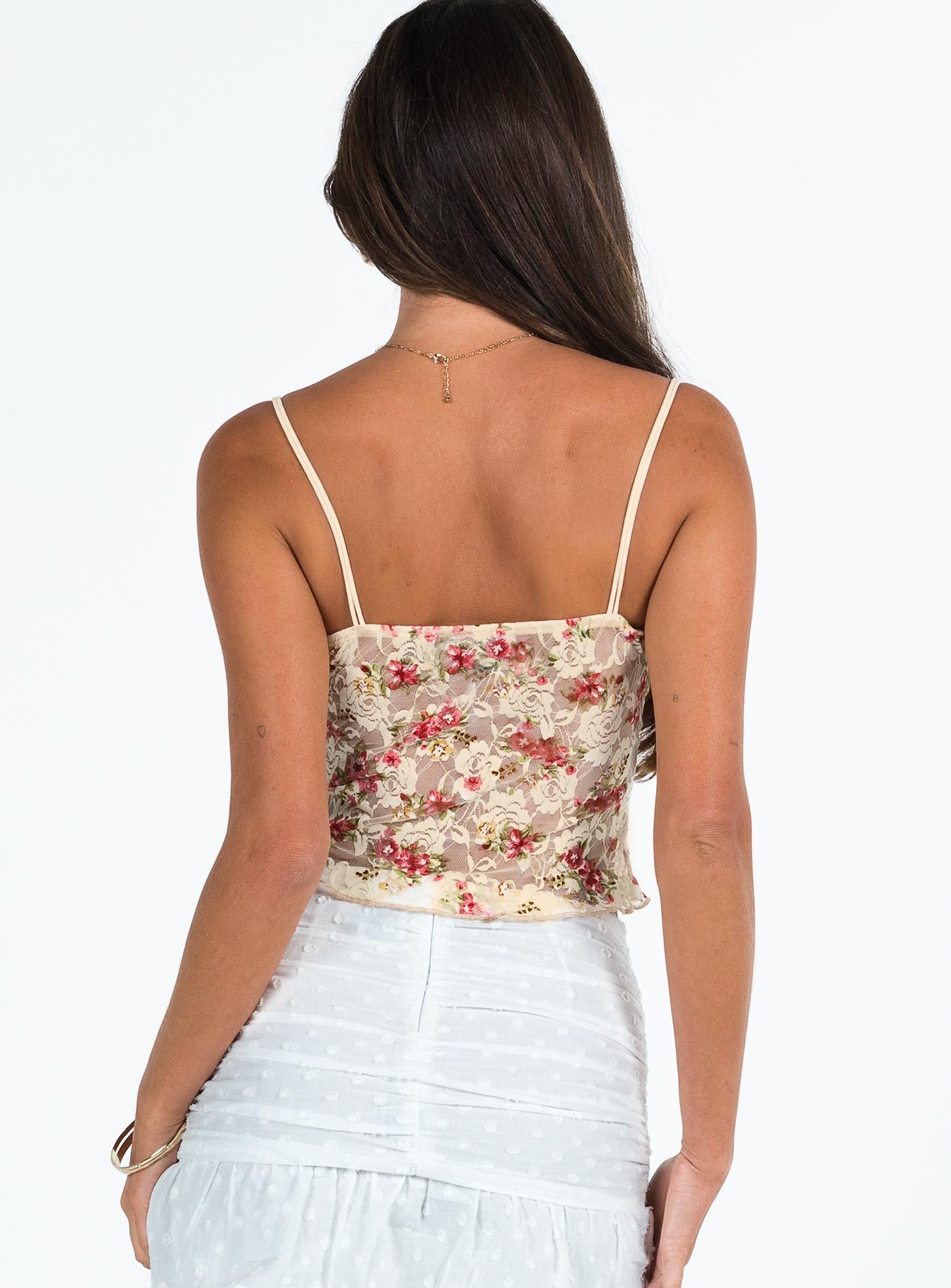 Amessa Lace Top Floral - Image 5