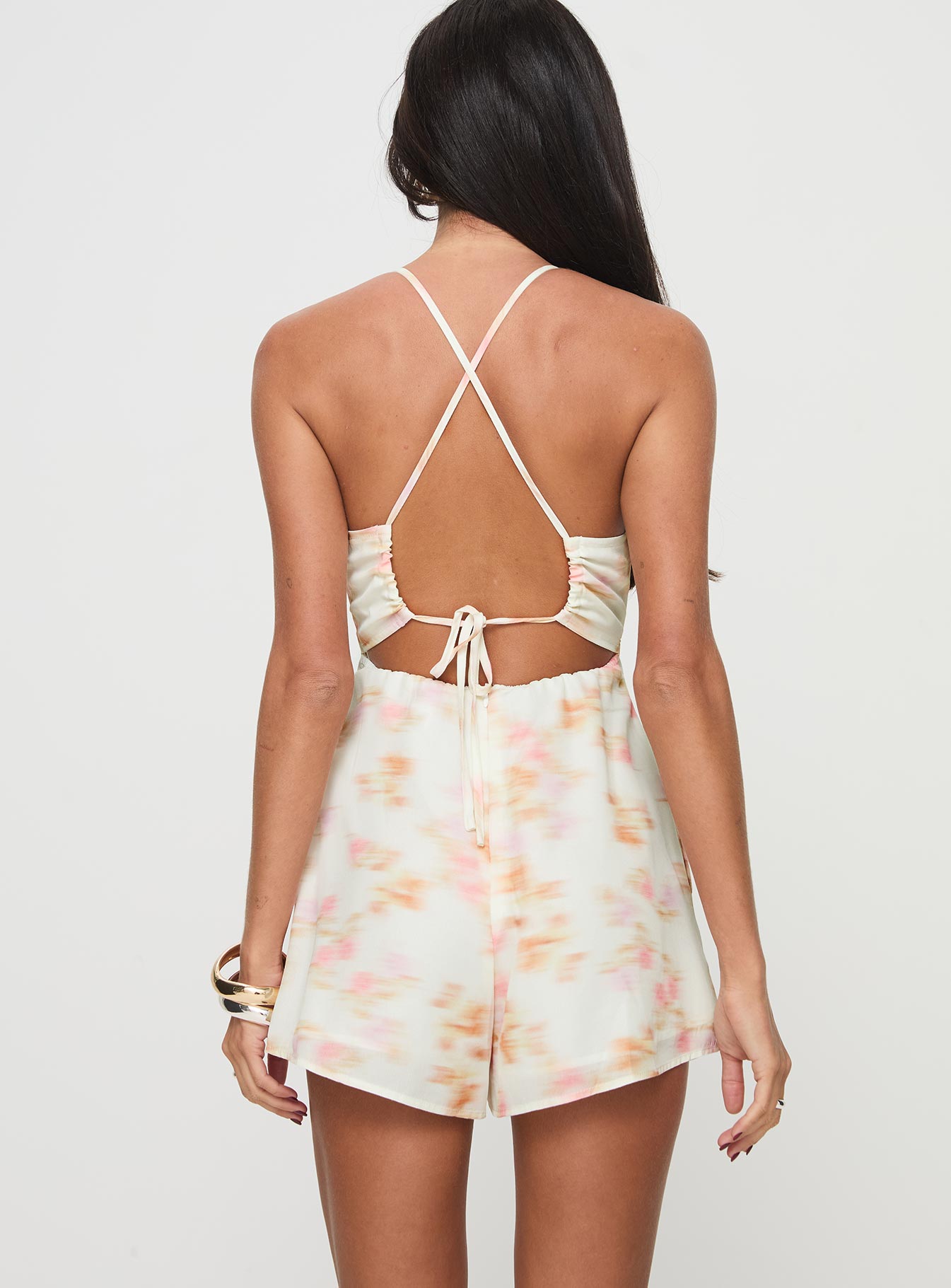 Brantlie Romper Cream Floral - Image 4