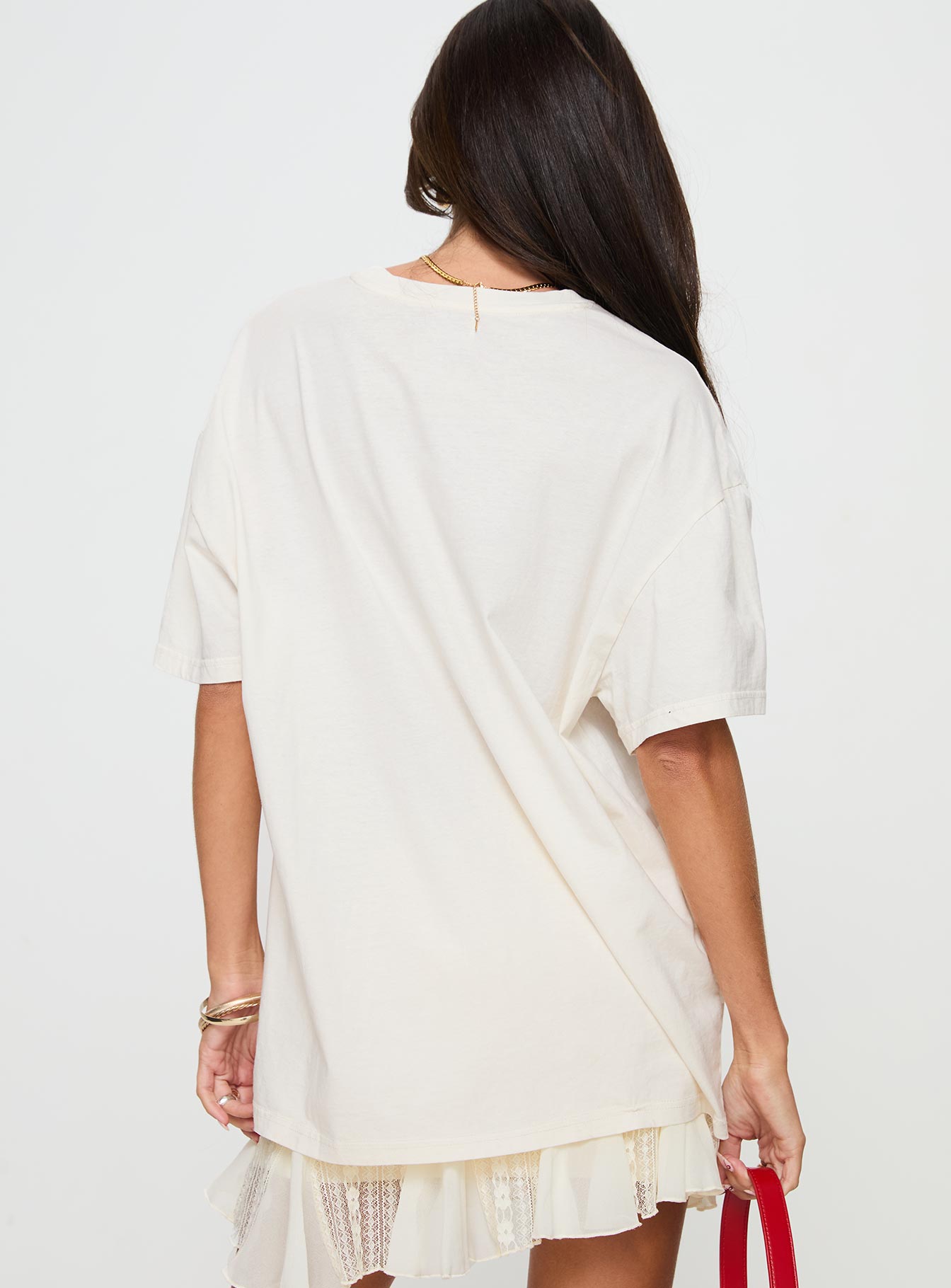 All My Love Bow Tee White - Image 5