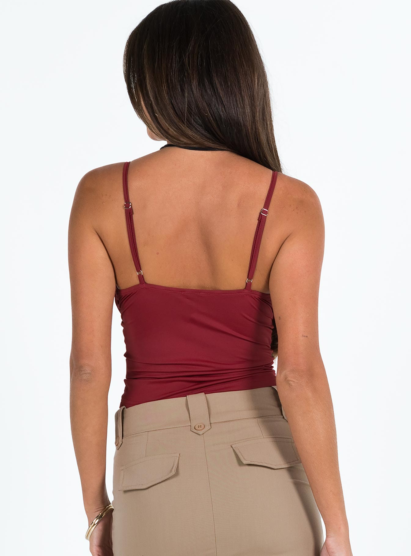 Sampson Top Burgundy - Image 5