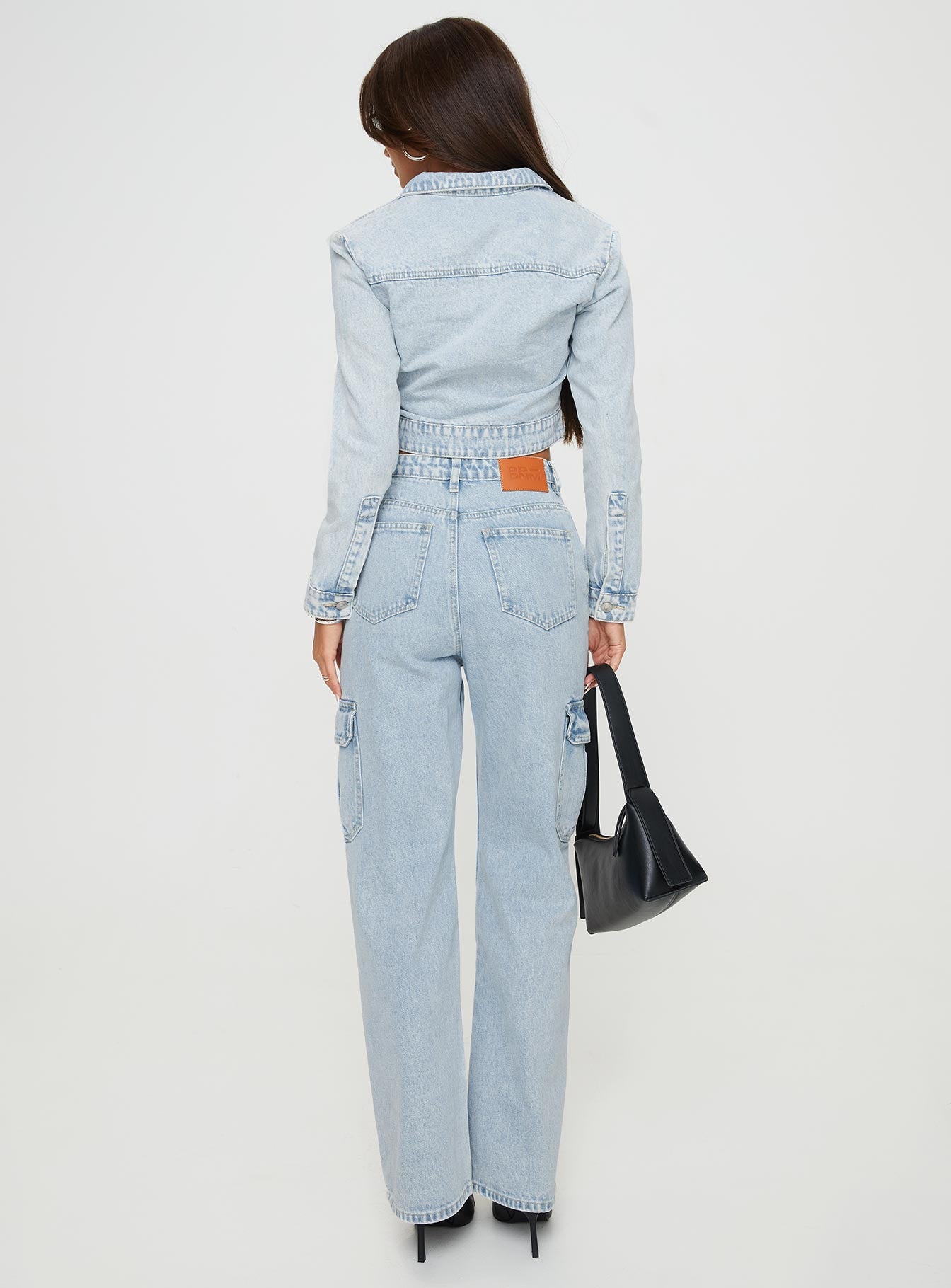 Belgrove Cargo Jeans Snow Wash Denim - Image 5