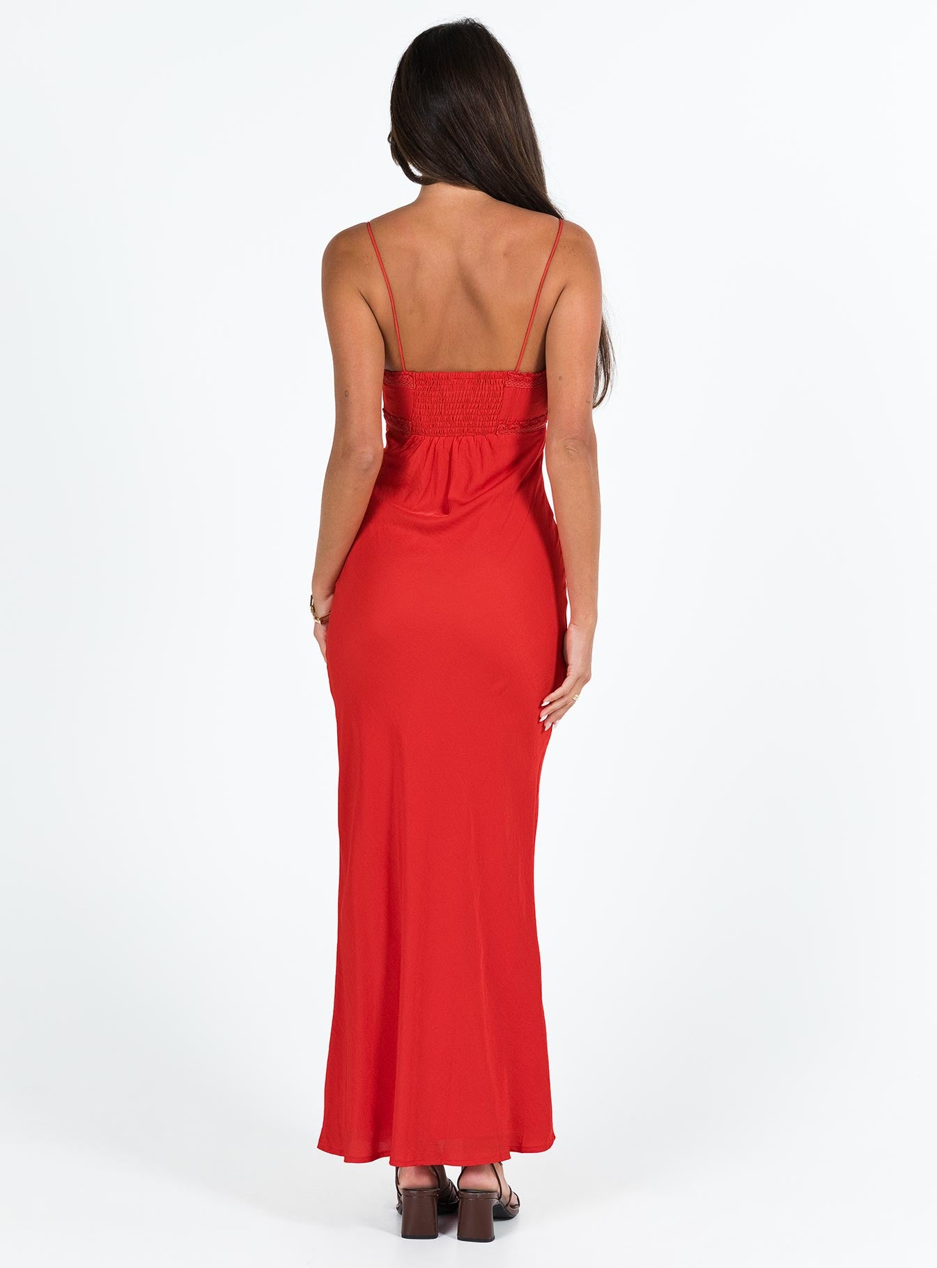 Emily Maxi Dress Red - Image 6