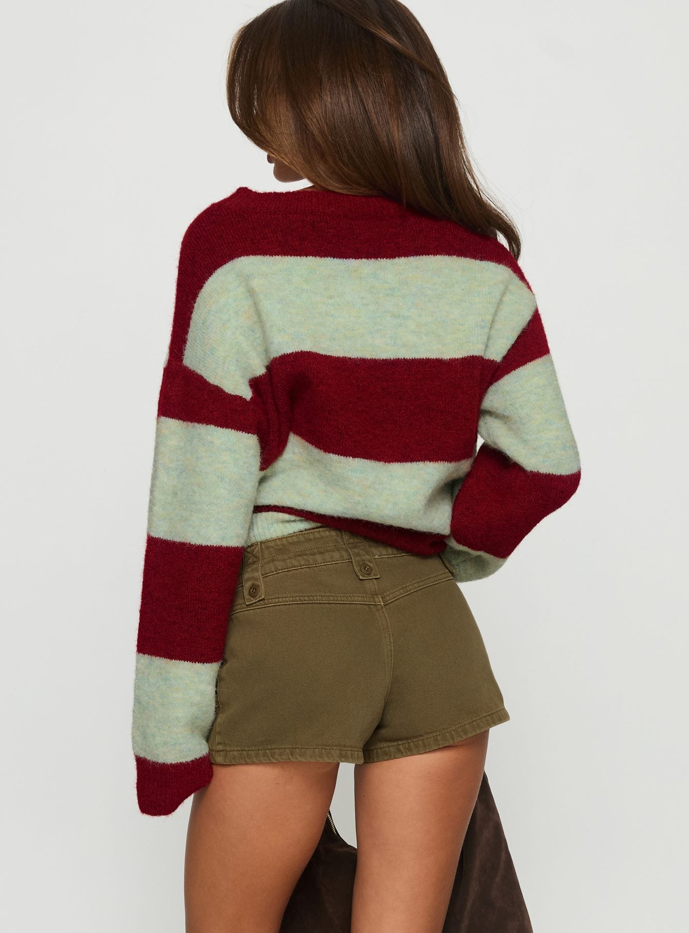 Headphones On Micro Cargo Short Green - Image 4