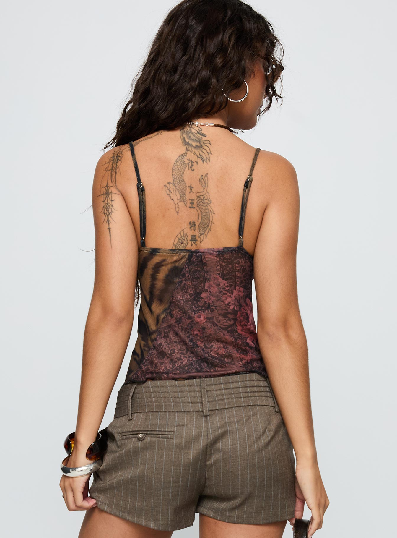 Start A Fire Mesh Cami Top Multi - Image 5