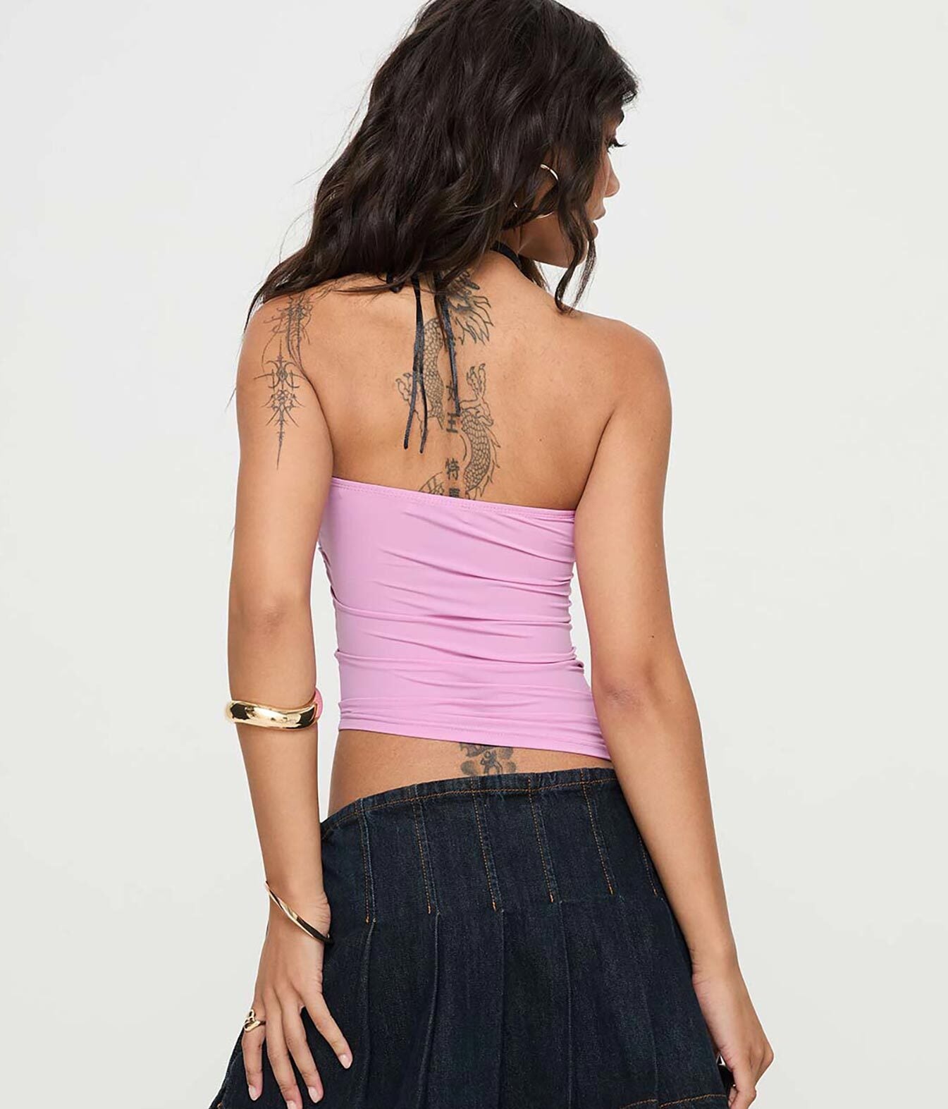 Leary Strapless Top Pink - Image 5