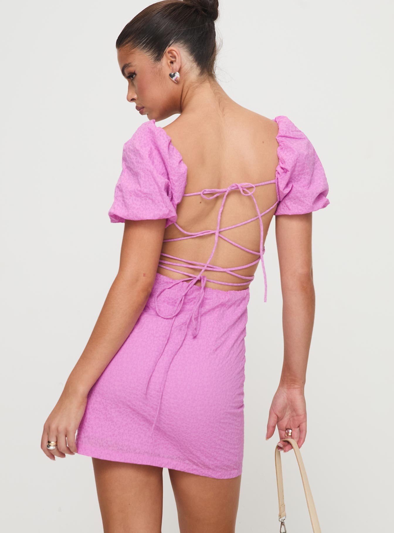 Tanami Mini Dress Pink - Image 4