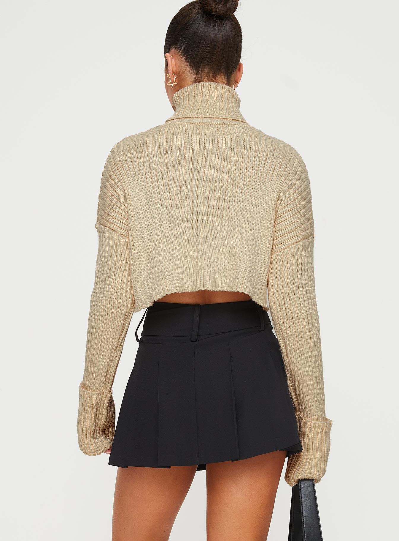 Kinzlee Mini Skirt Black Petite - Image 6