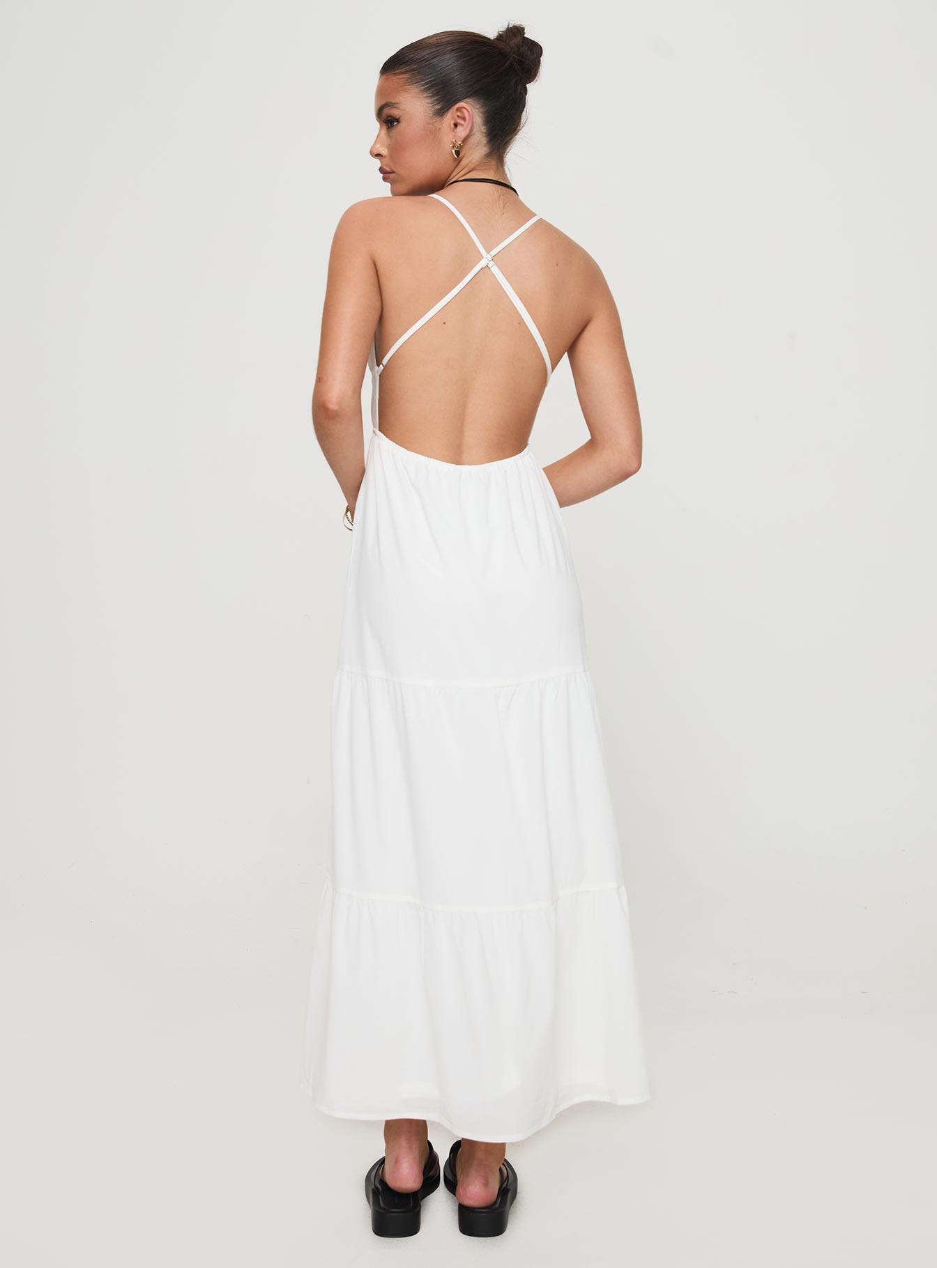 Mckew Maxi Dress White - Image 5