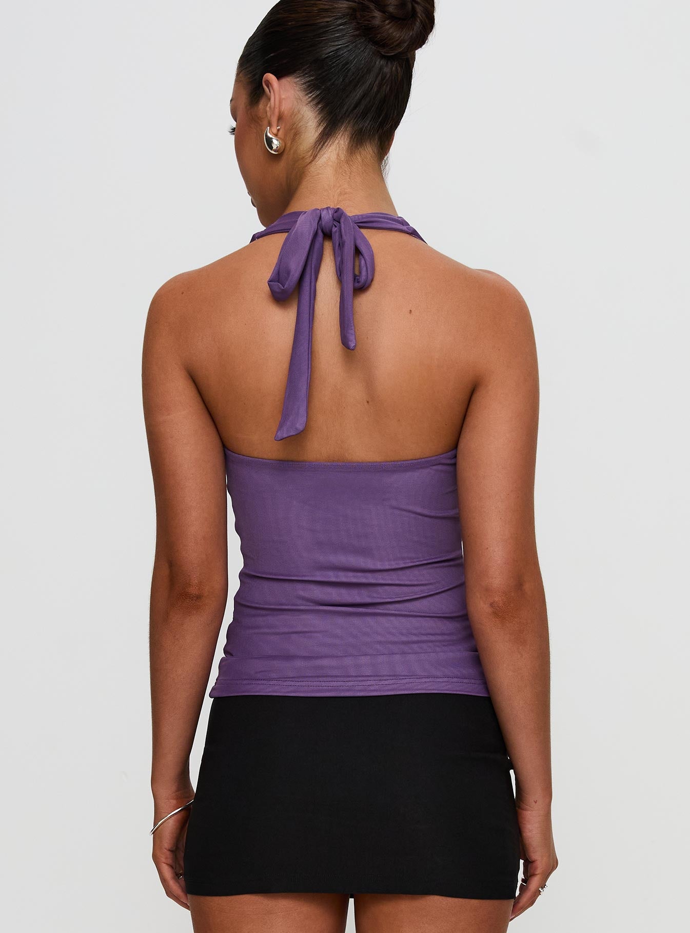 Clovah Halter Top Purple - Image 4