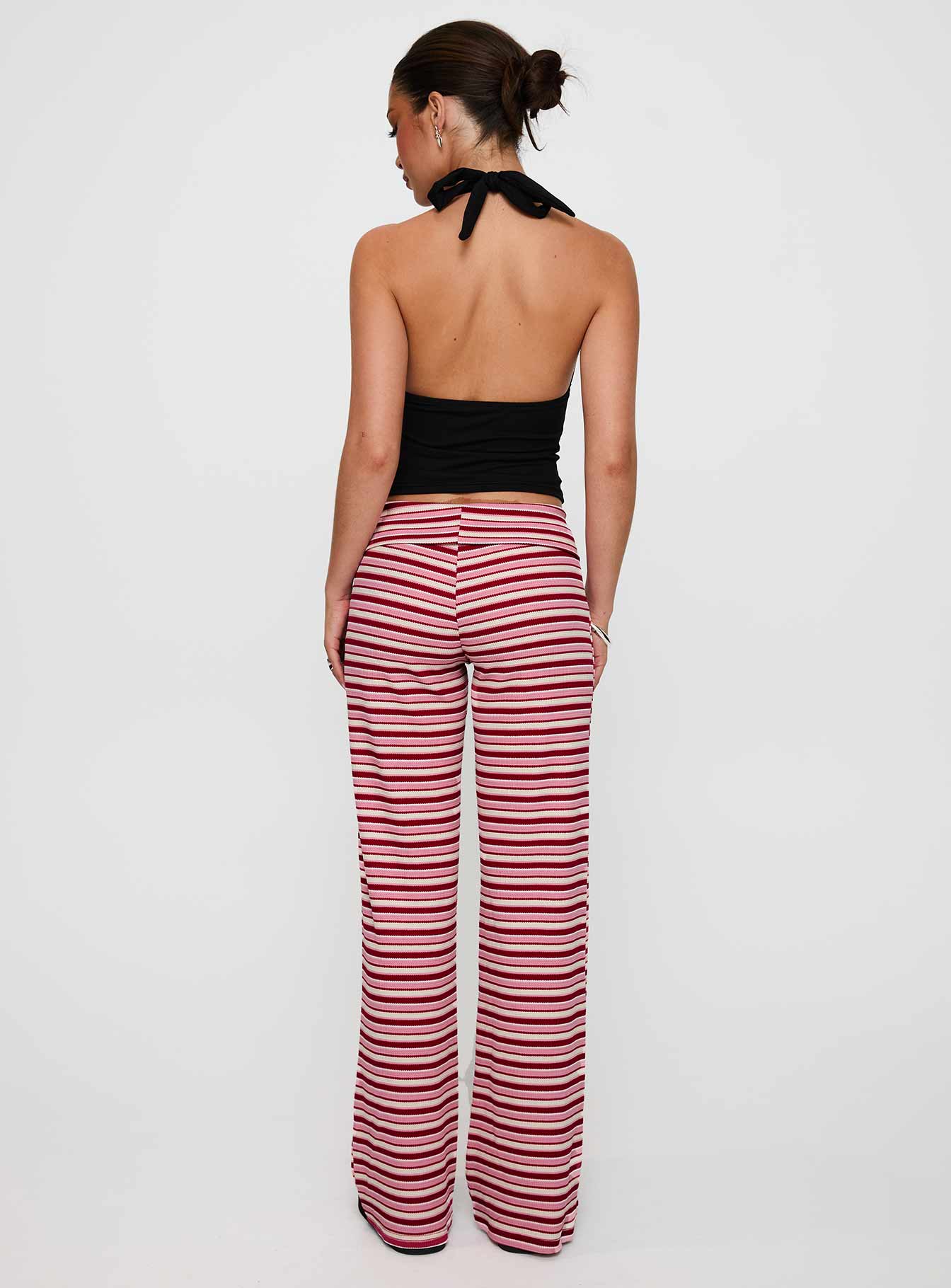 Dreamgirl Folded Pant Pink Multi - Image 5