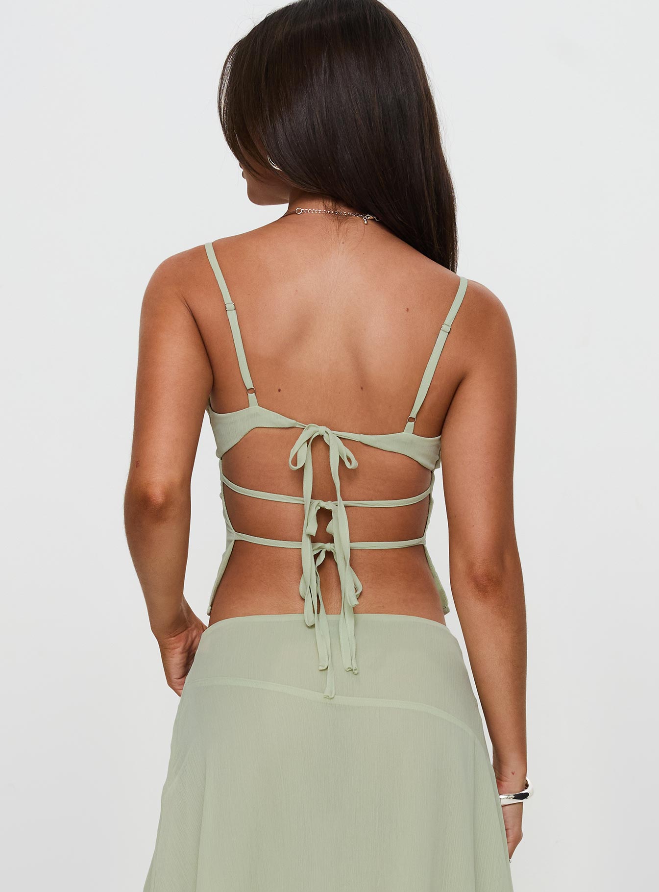 Pappilion Top Sage Petite - Image 8