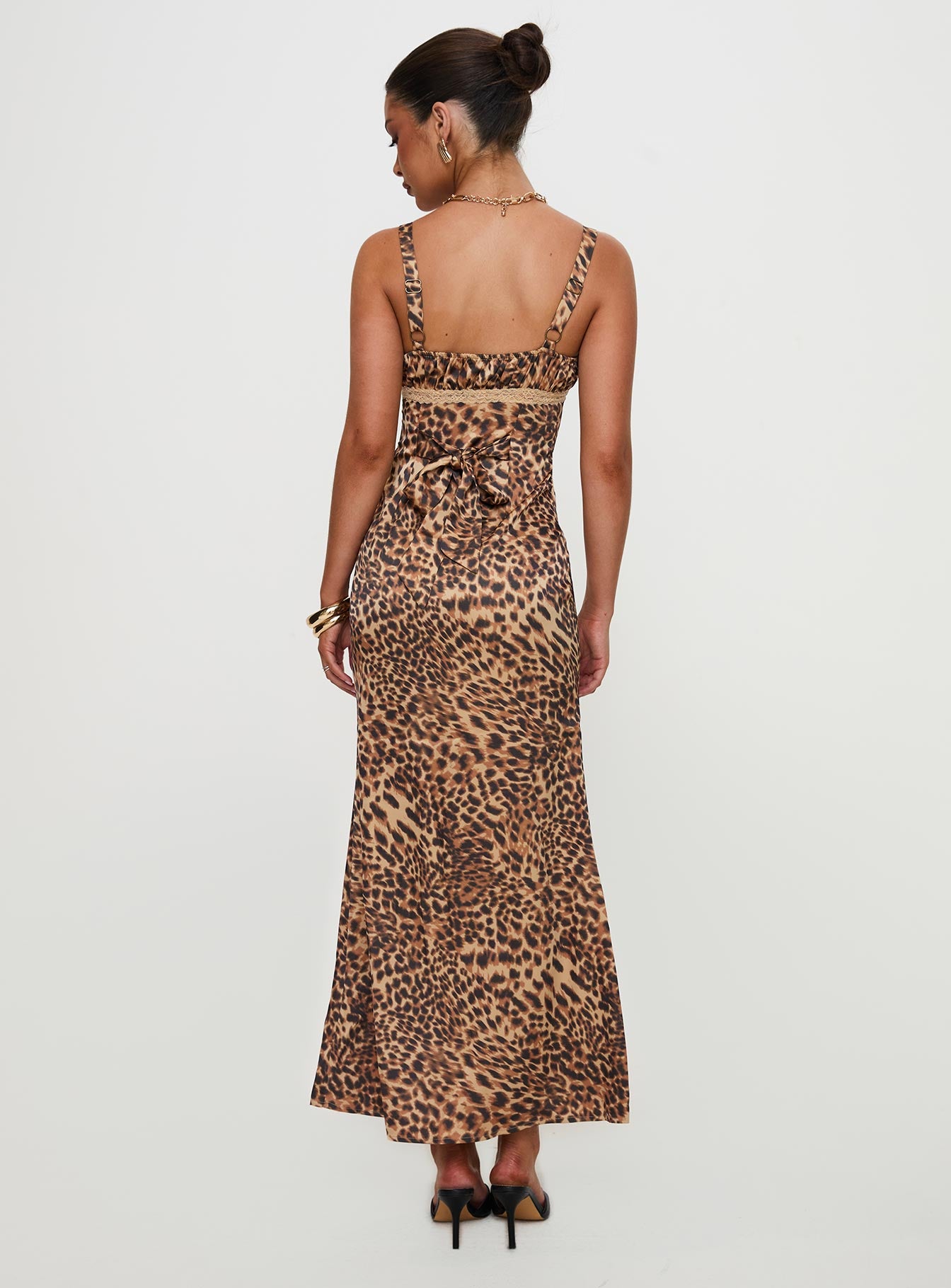 Sanctuary Maxi Dress Leopard - Image 8