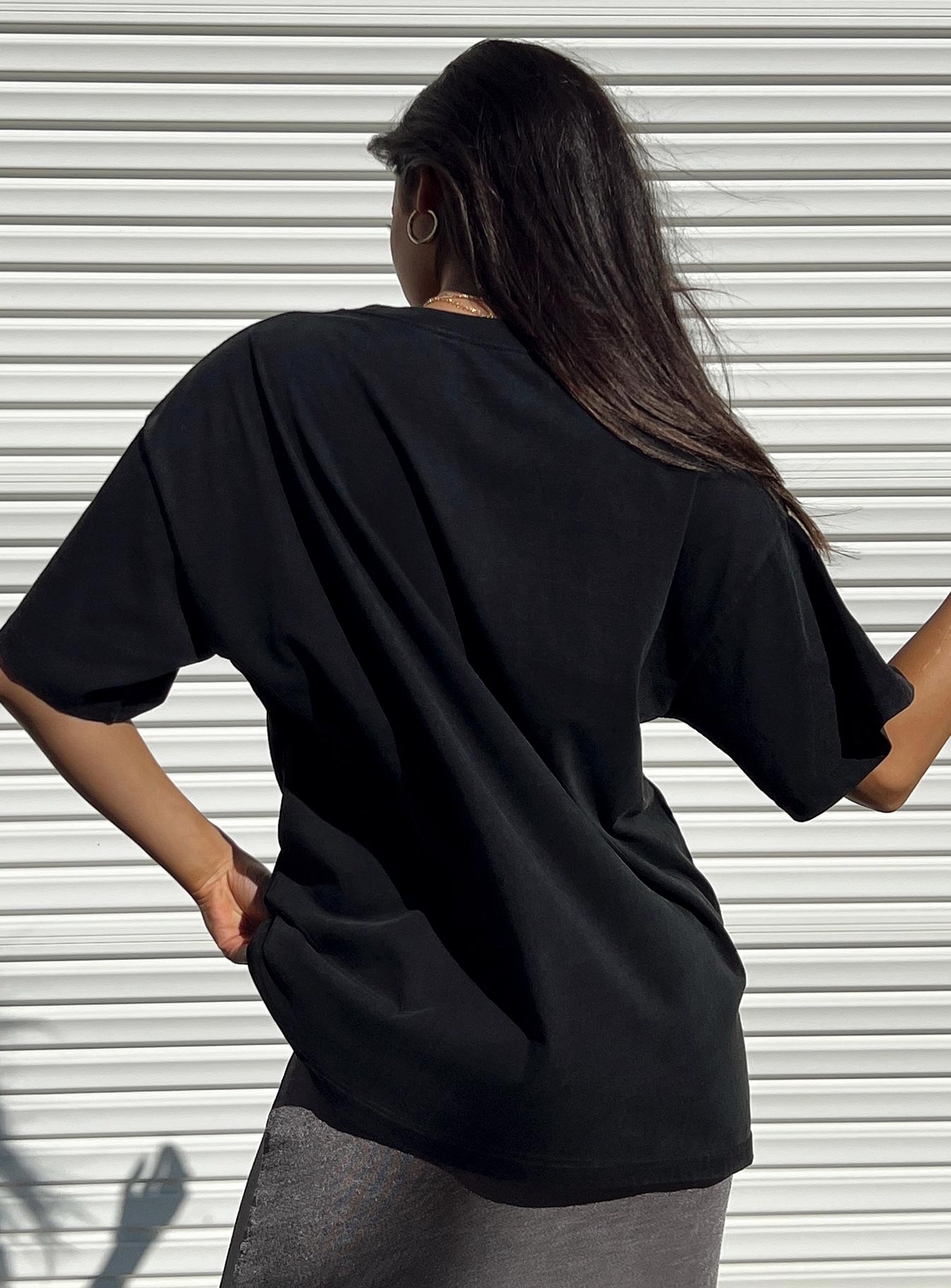 The Rolling Stone American Tour Oversized Tee Black - Image 4