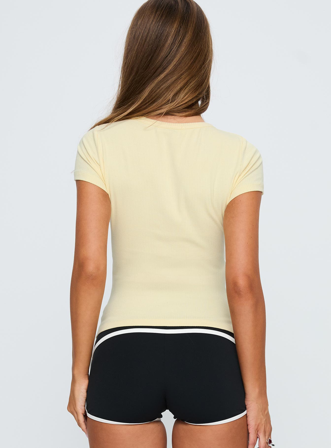 Torina Button Up Top Lemon - Image 5