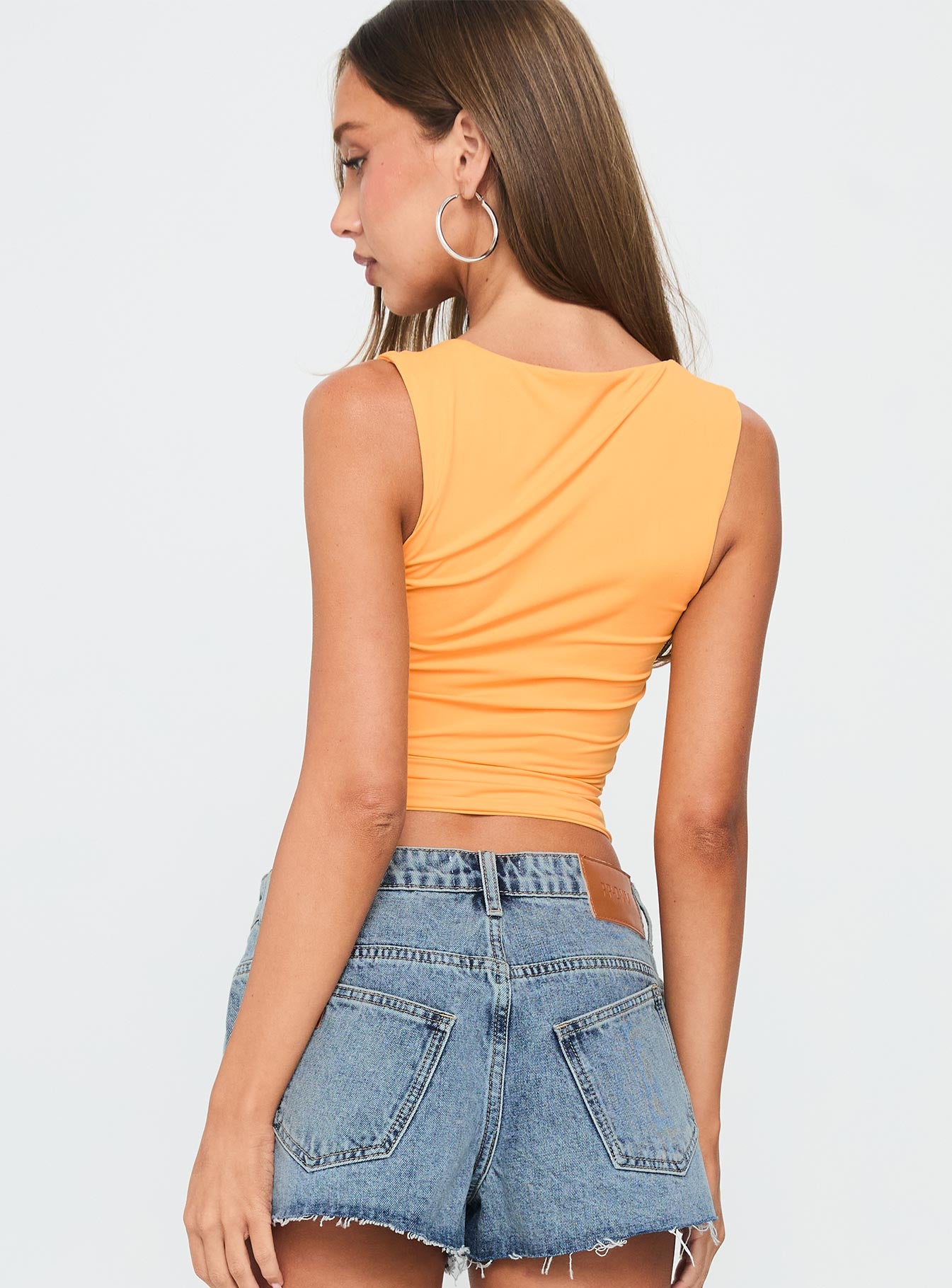 Back In Time Top Orange - Image 4