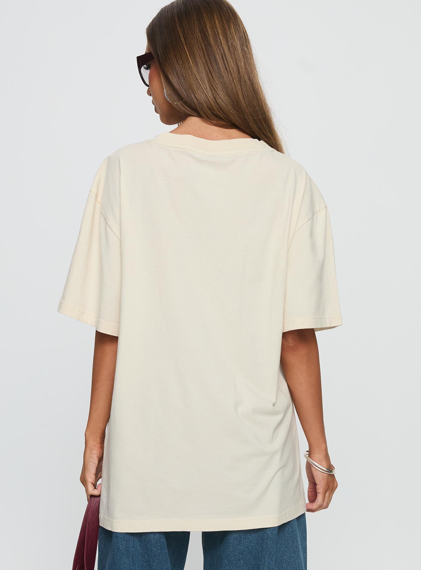 4th July Led Zepplin Oversized Tee White - Image 5