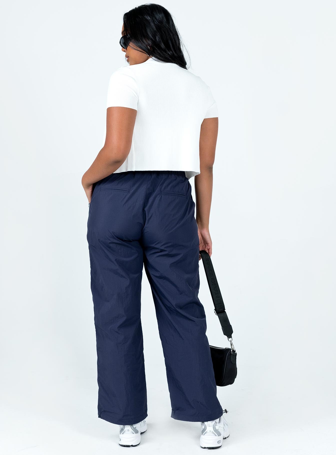 Downtown Parachute Pants Navy - Image 5