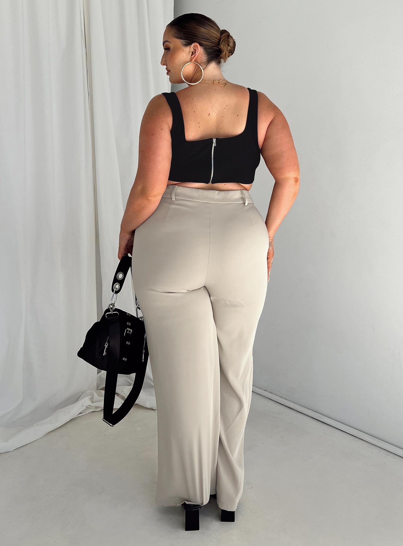 Archer Pants Taupe Curve - Image 4