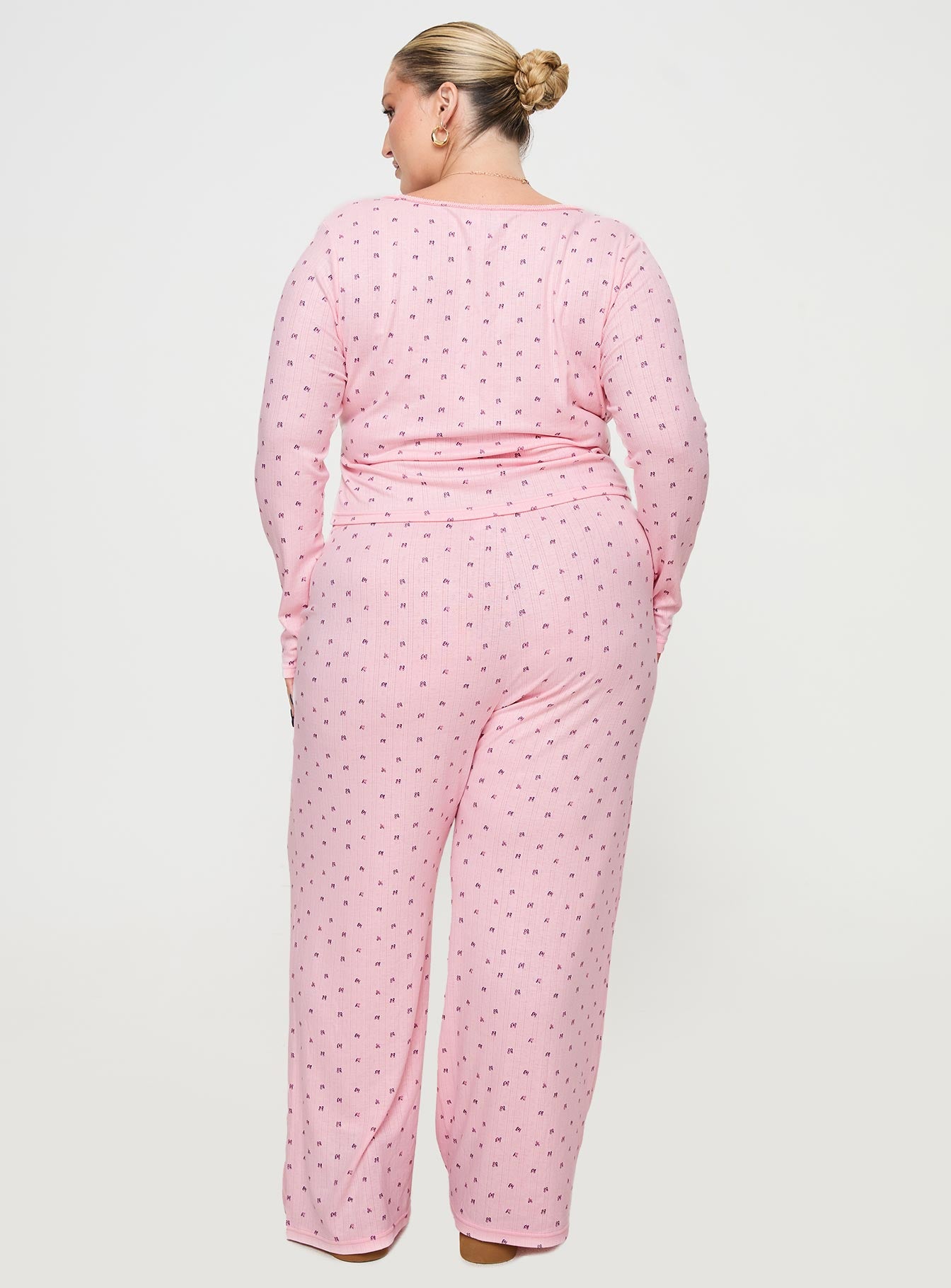 Blueberry Muffin Sleep Set Pink Curve - Image 5