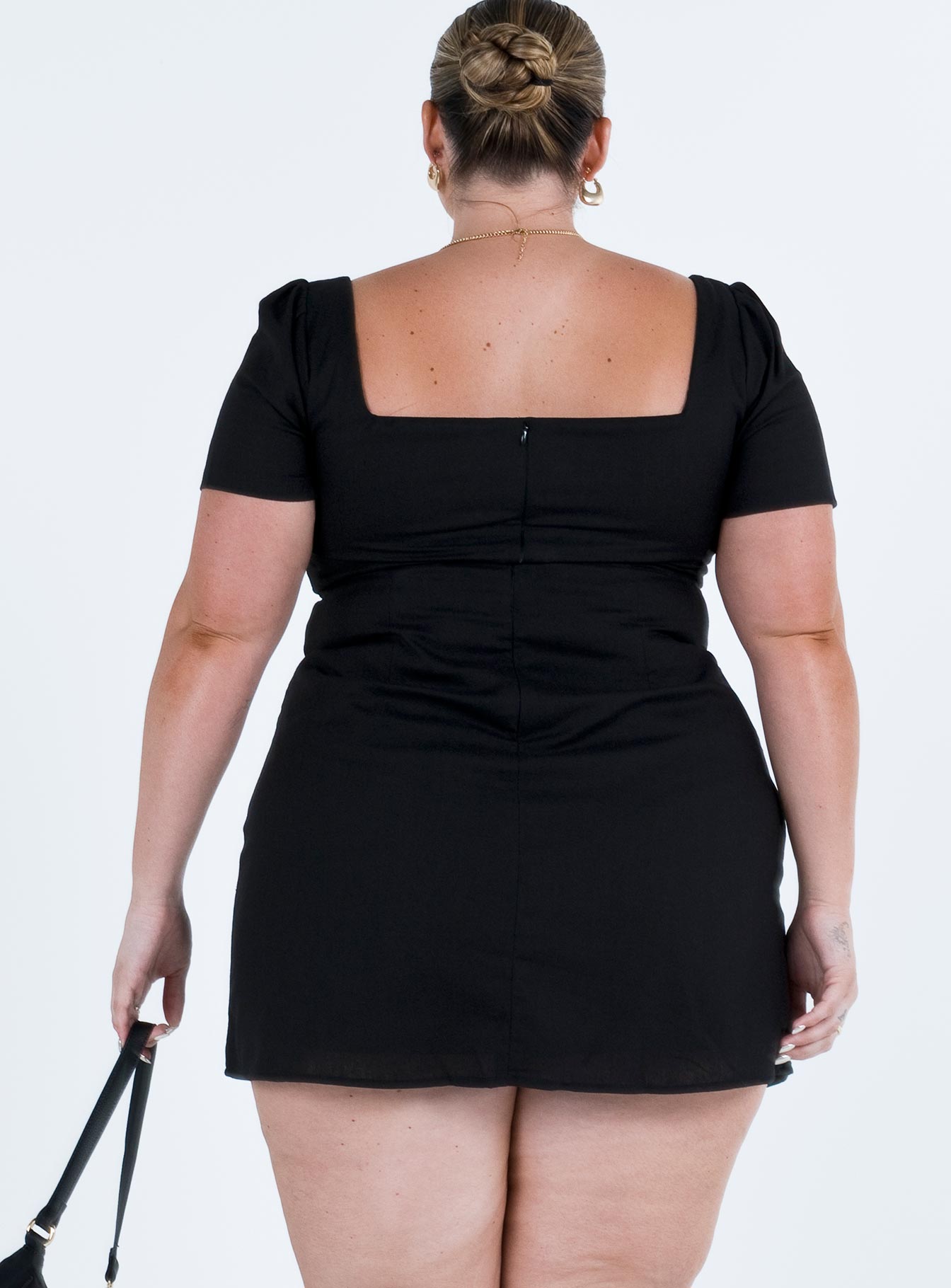 Hastings Mini Dress Black Curve - Image 5