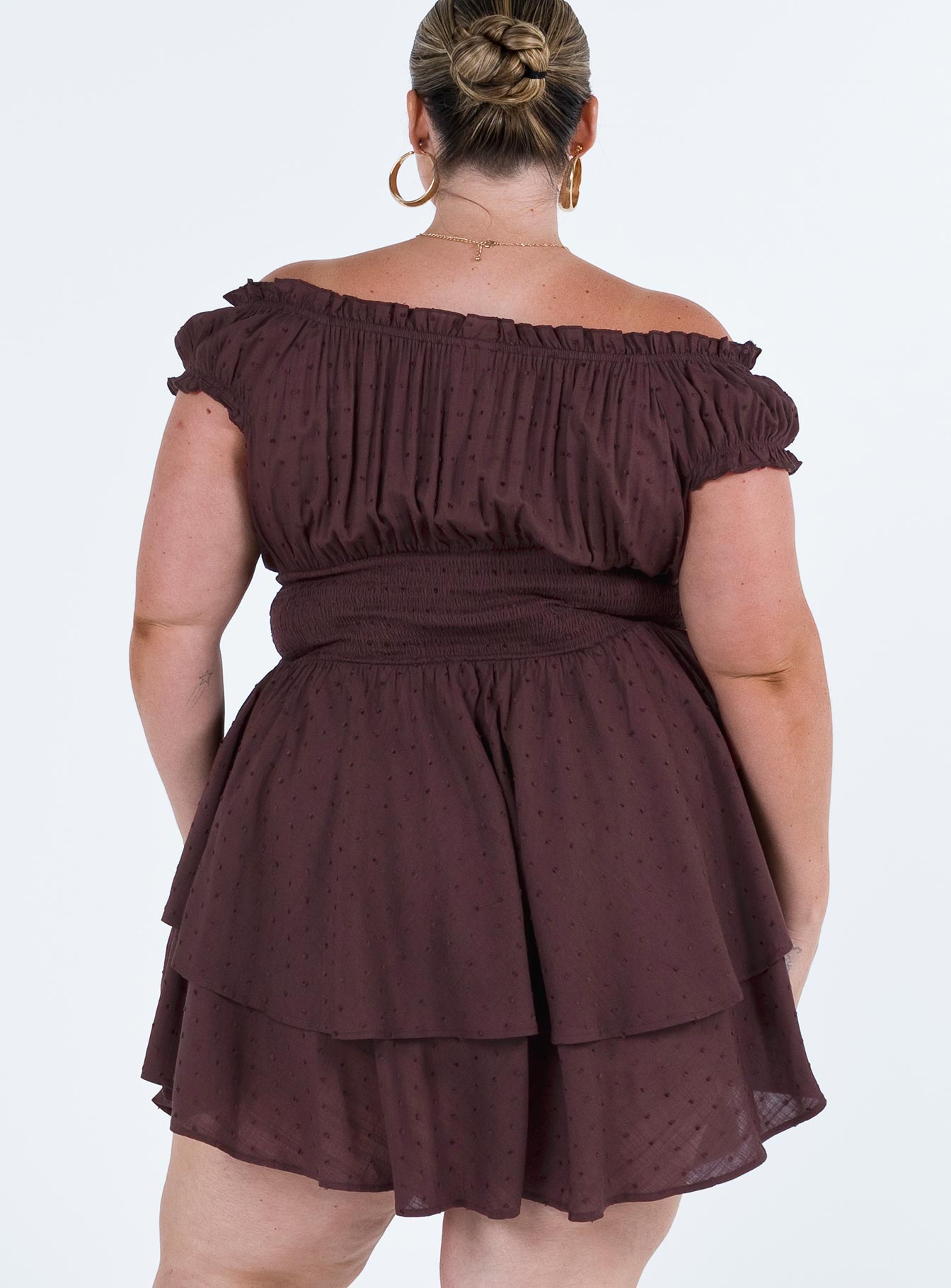 The Love Galore Romper Brown Curve - Image 8