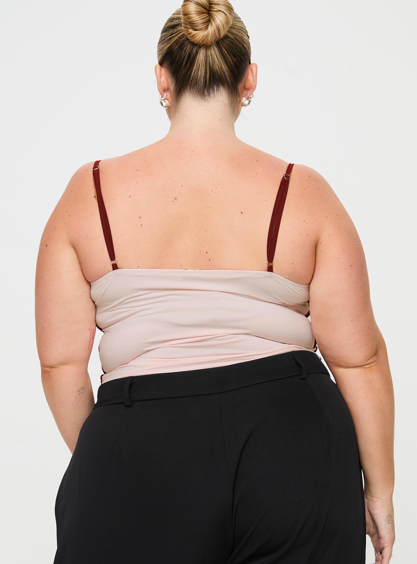 Maidenwell Contrast Top Pink Curve - Image 5