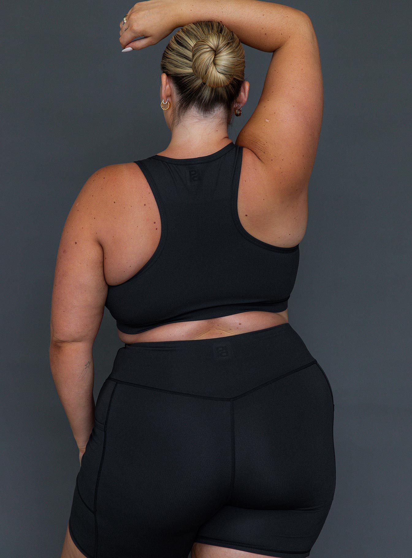 Conquer Activewear Shorts Black Curve - Image 4