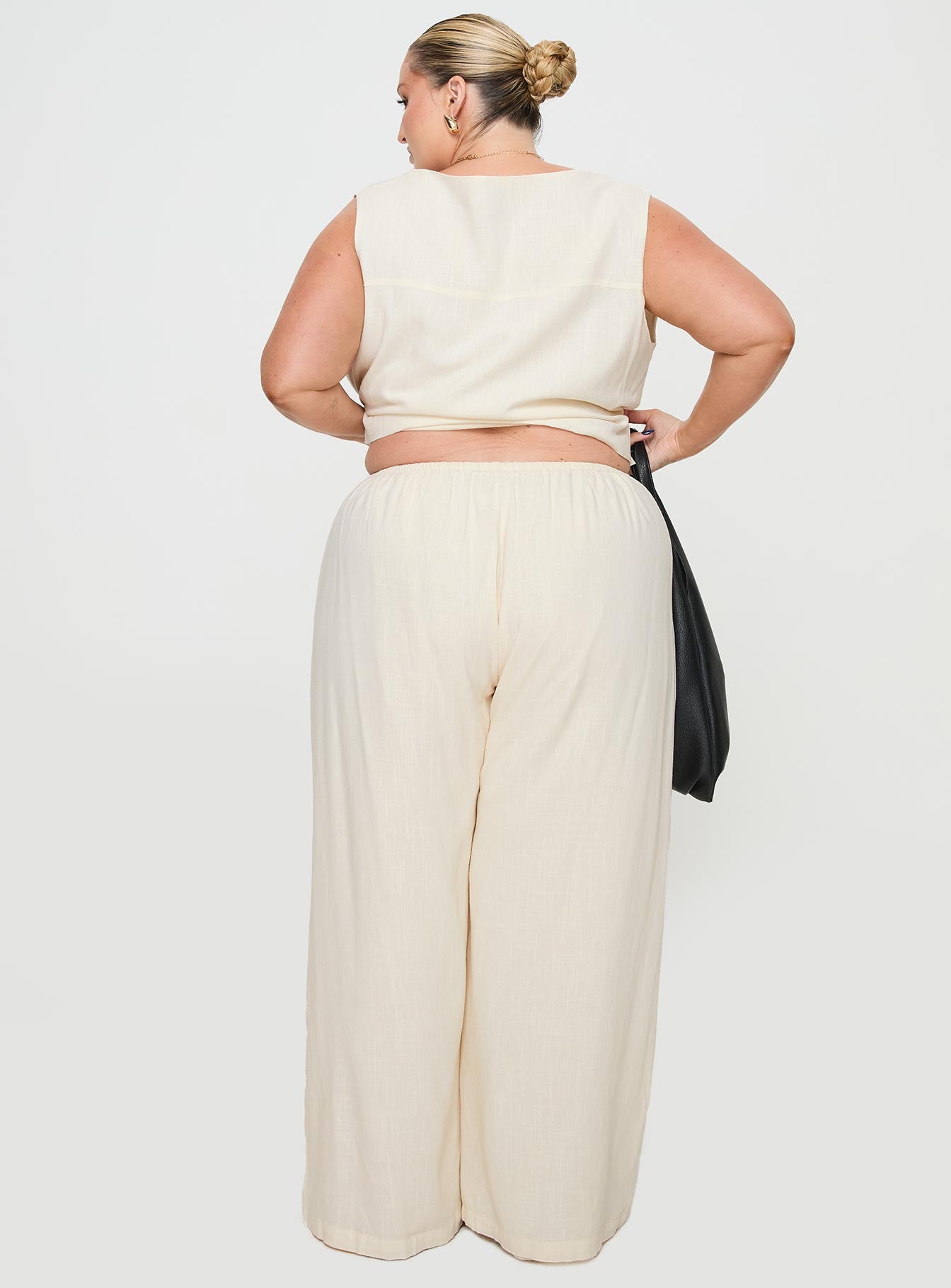 Telling Lies Pants White / Green Curve - Image 5