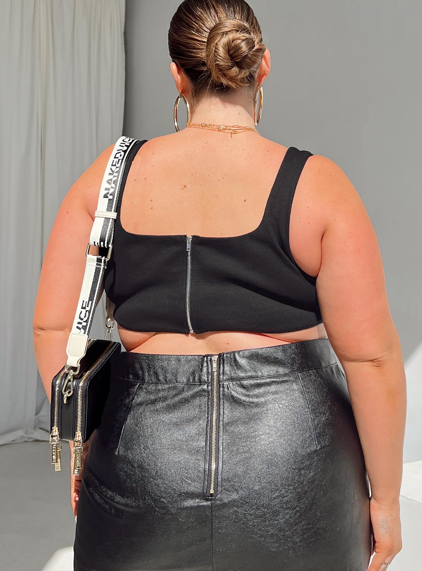 Kaeshia Rib Bustier Black Curve - Image 4