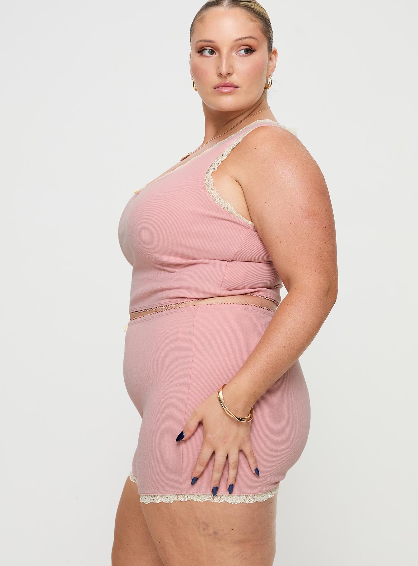 Morning Tea Sleep Set Pink Curve - Image 5