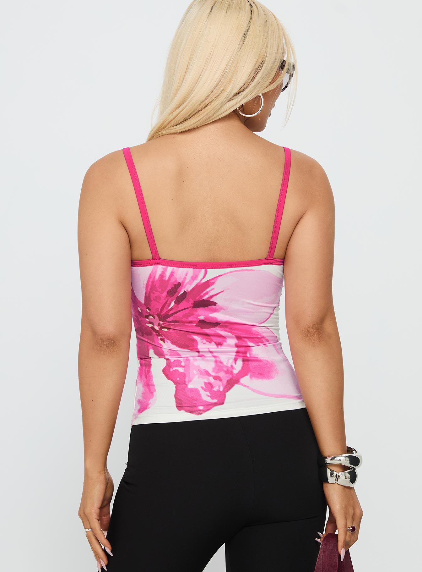 Summer Vistas Graphic Tank Top Pink - Image 5
