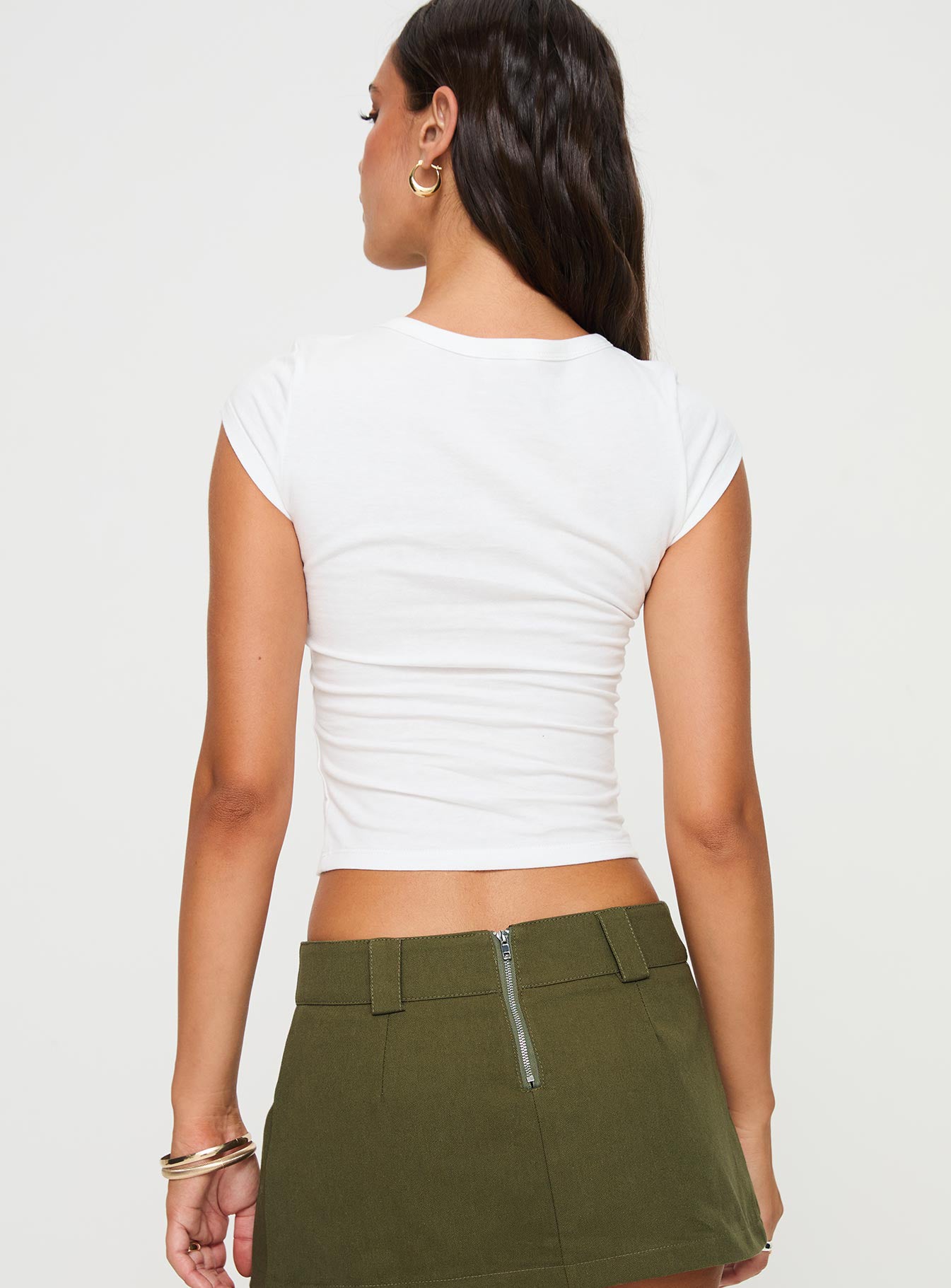 Somewhere Else Tee White - Image 5