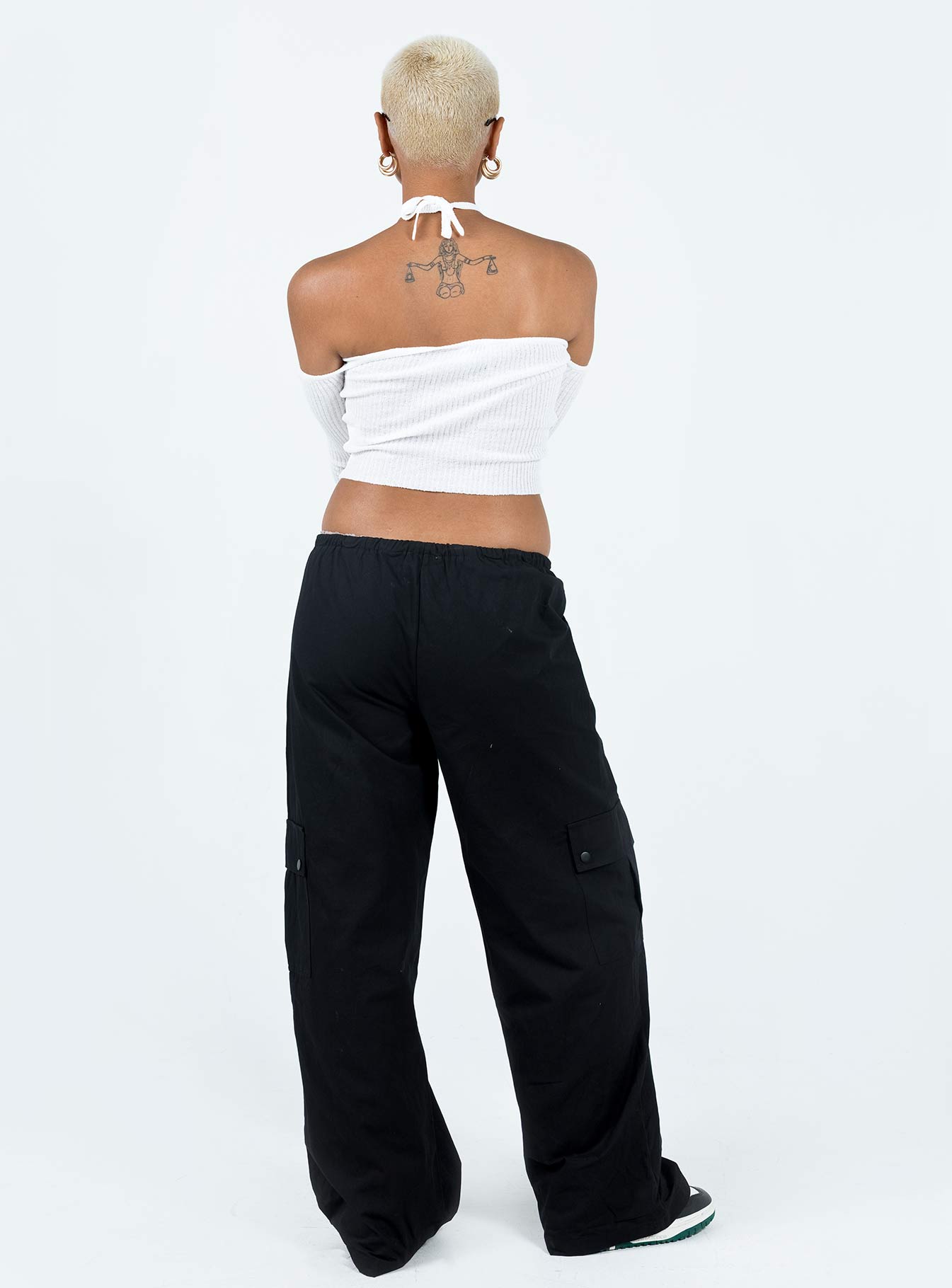 Mackey Cargo Utility Pants Black - Image 4