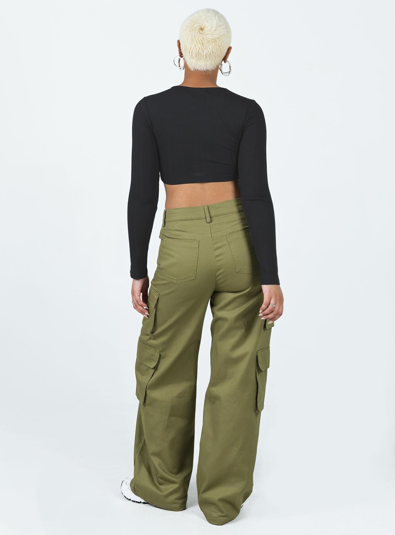 Alexis Cargo Pants Khaki - Image 5