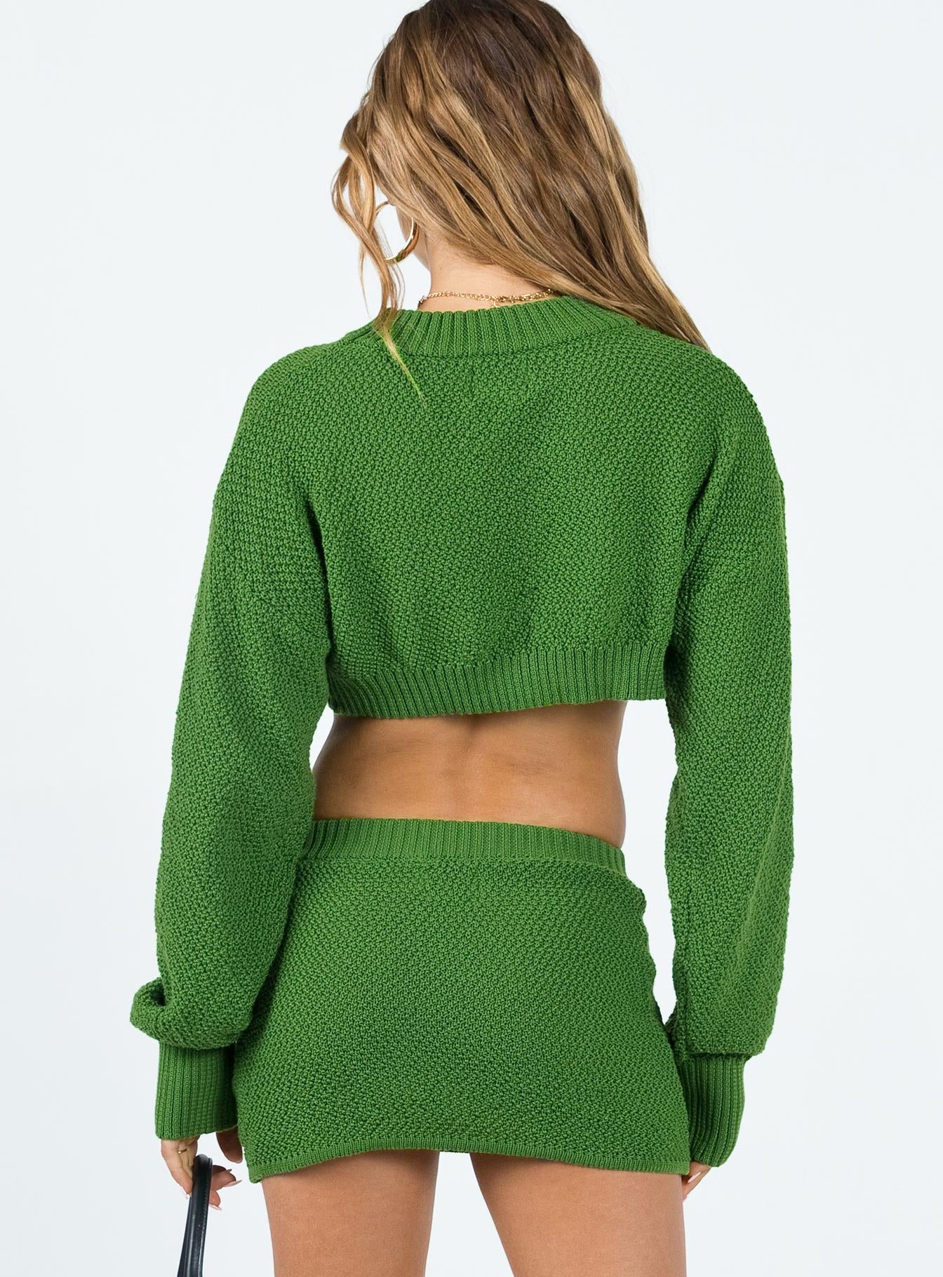 Akalia Knit Set Khaki - Image 4