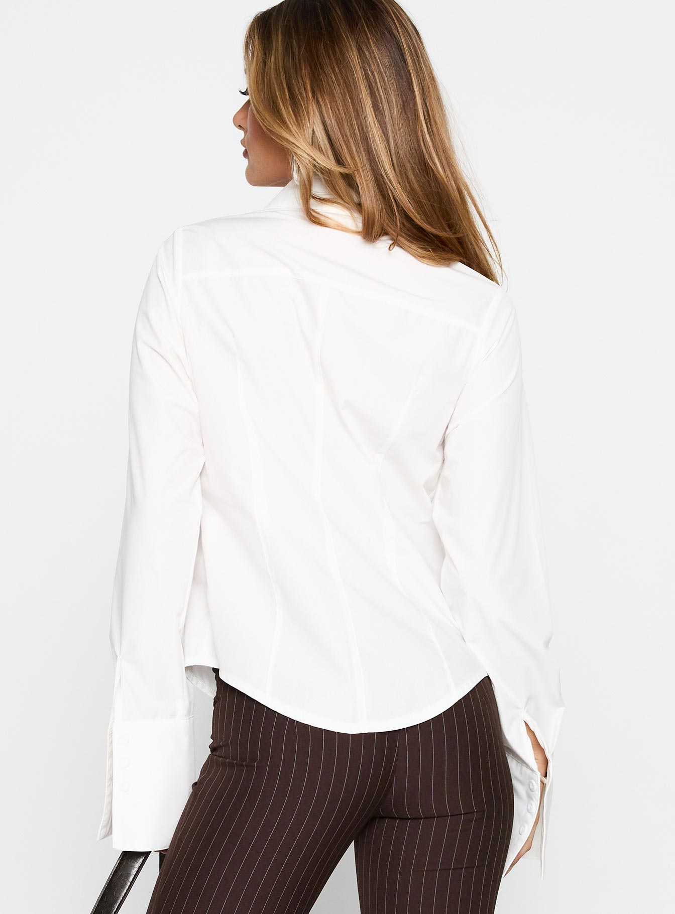 The Temptation Long Sleeve Top White - Image 5