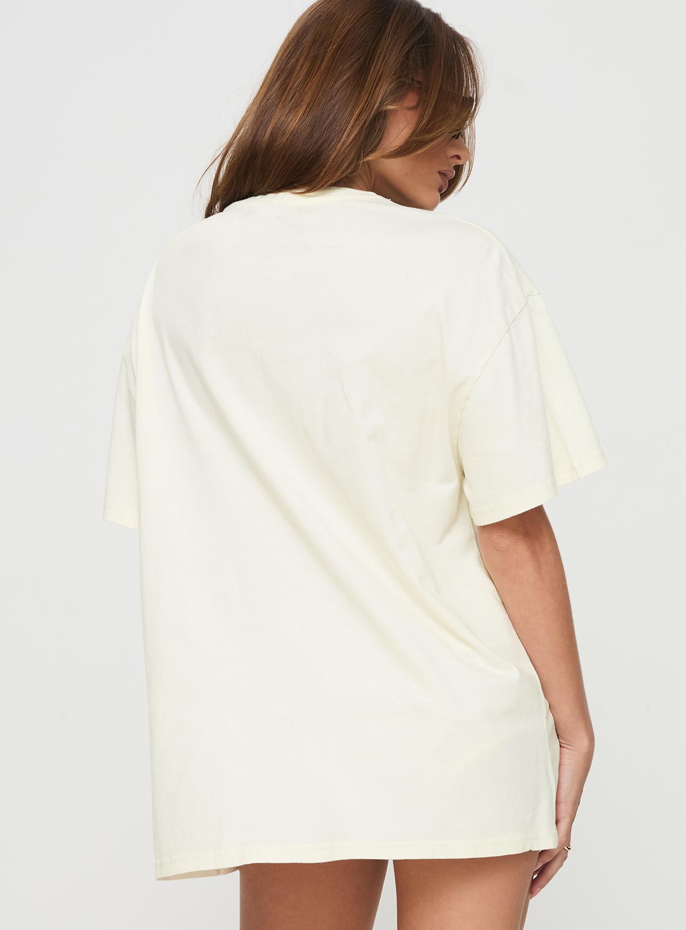 Fresh Cherries Oversized Tee Yellow - Image 5