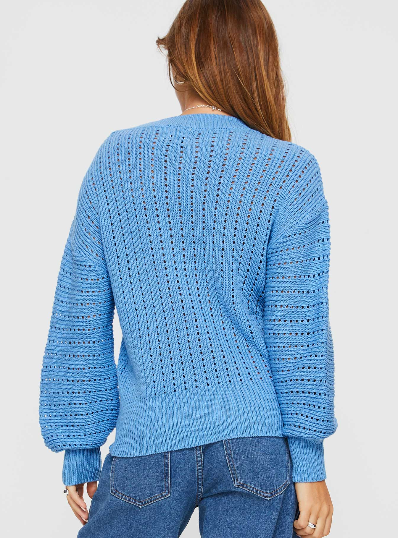 Peachyo Sweater Blue - Image 5