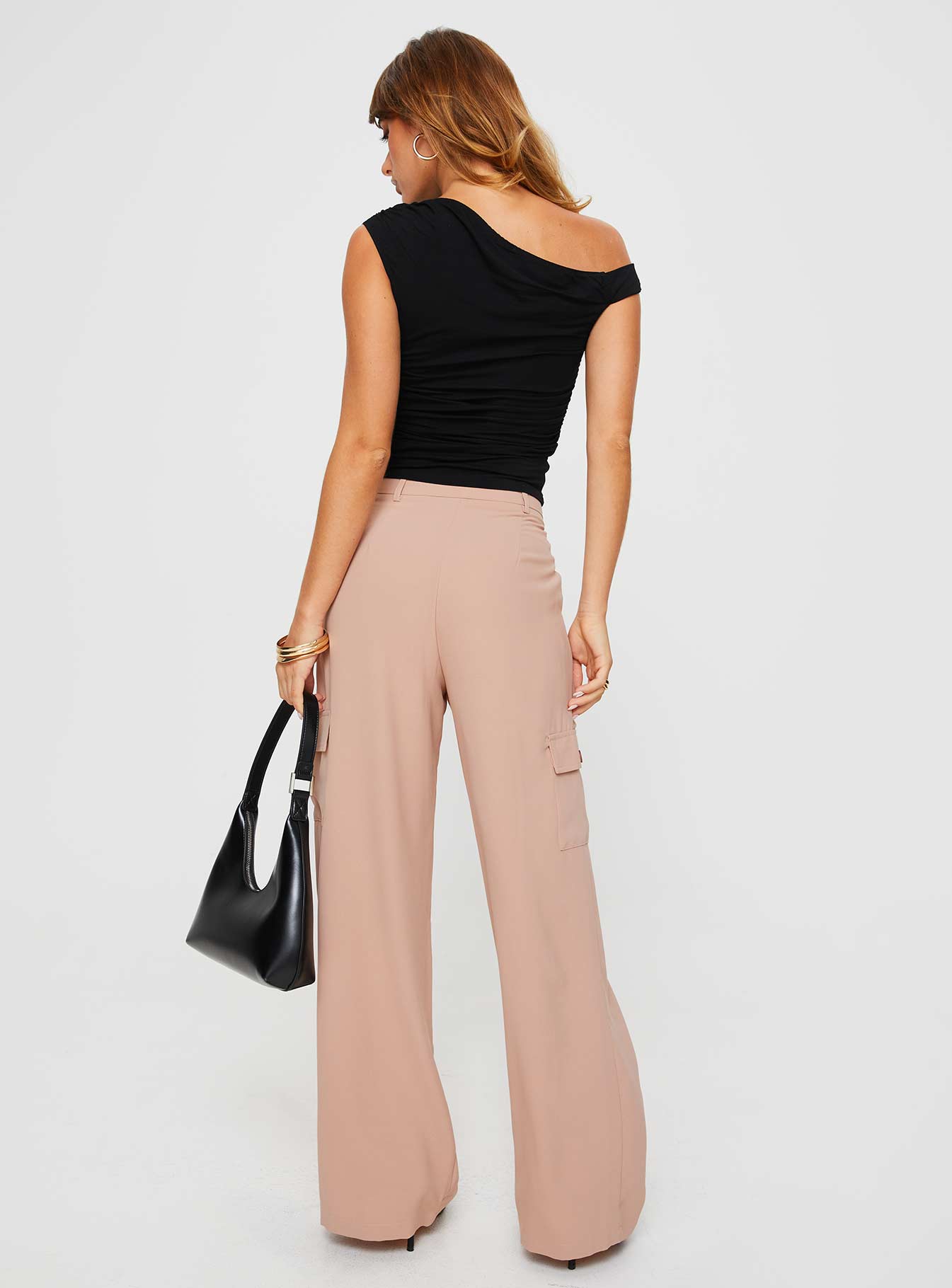 Wallom Cargo Pants Beige - Image 5