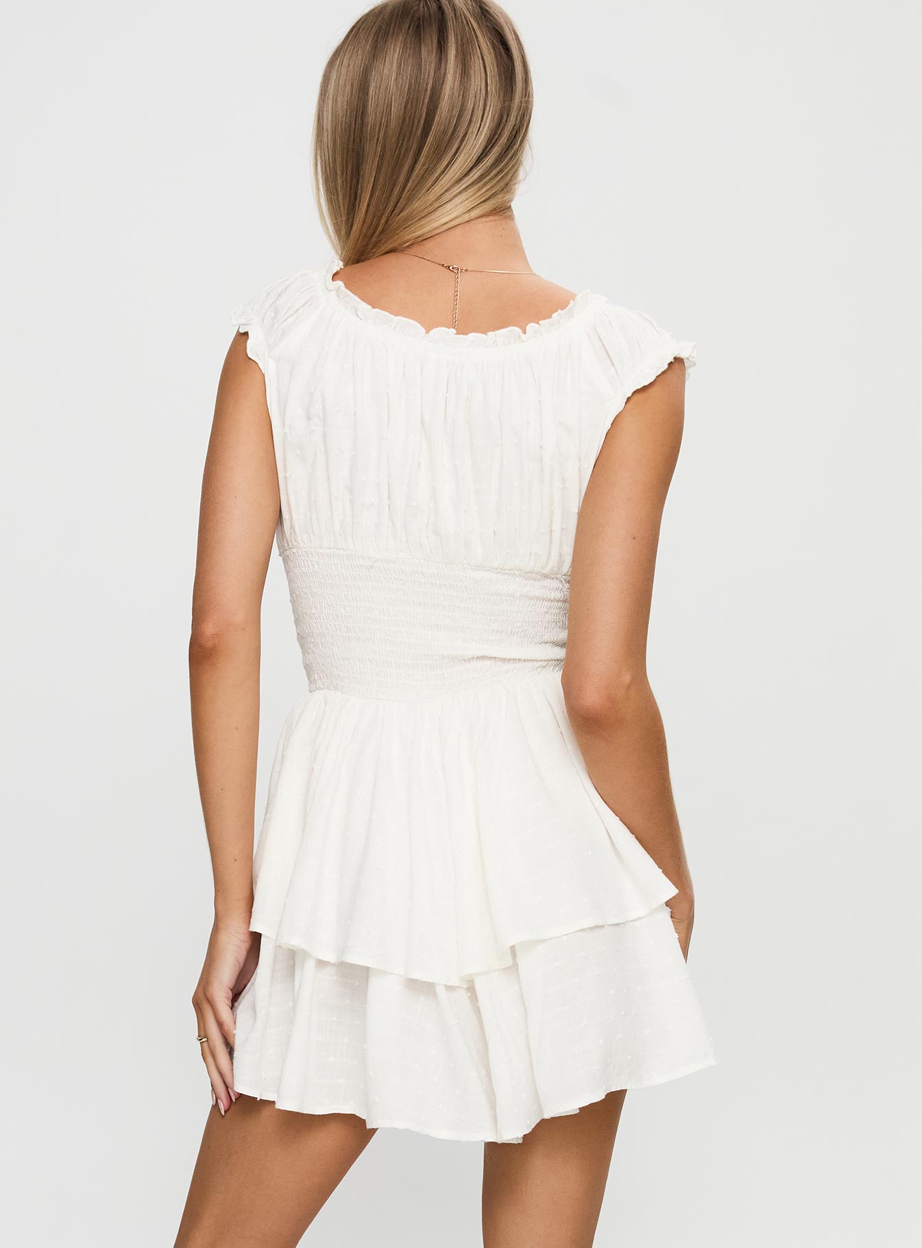 The Love Galore Romper White Lower Impact - Image 5