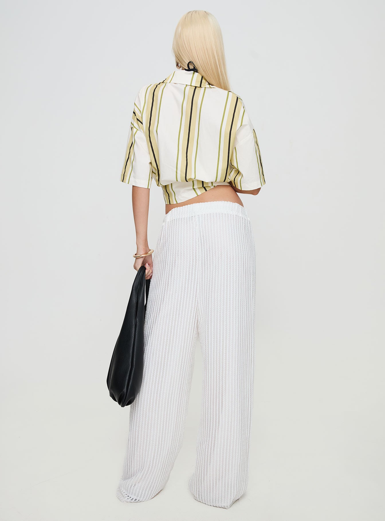 Grove Mesh Pants White - Image 5