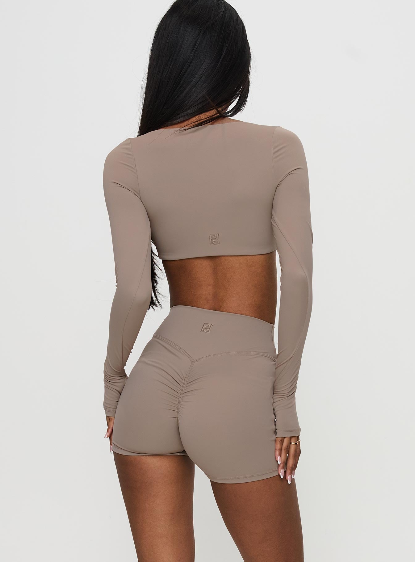 Touchdown Active Contour Short Taupe - Image 5