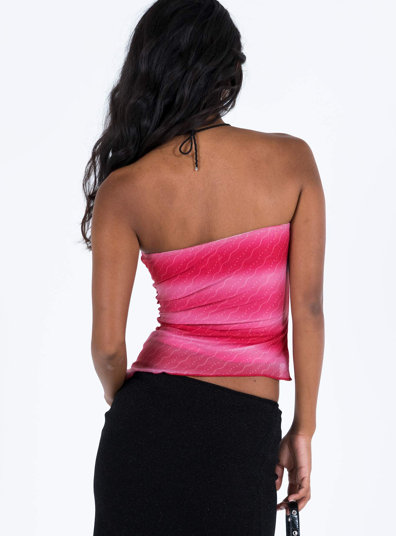 Devia Strapless Top Pink - Image 6