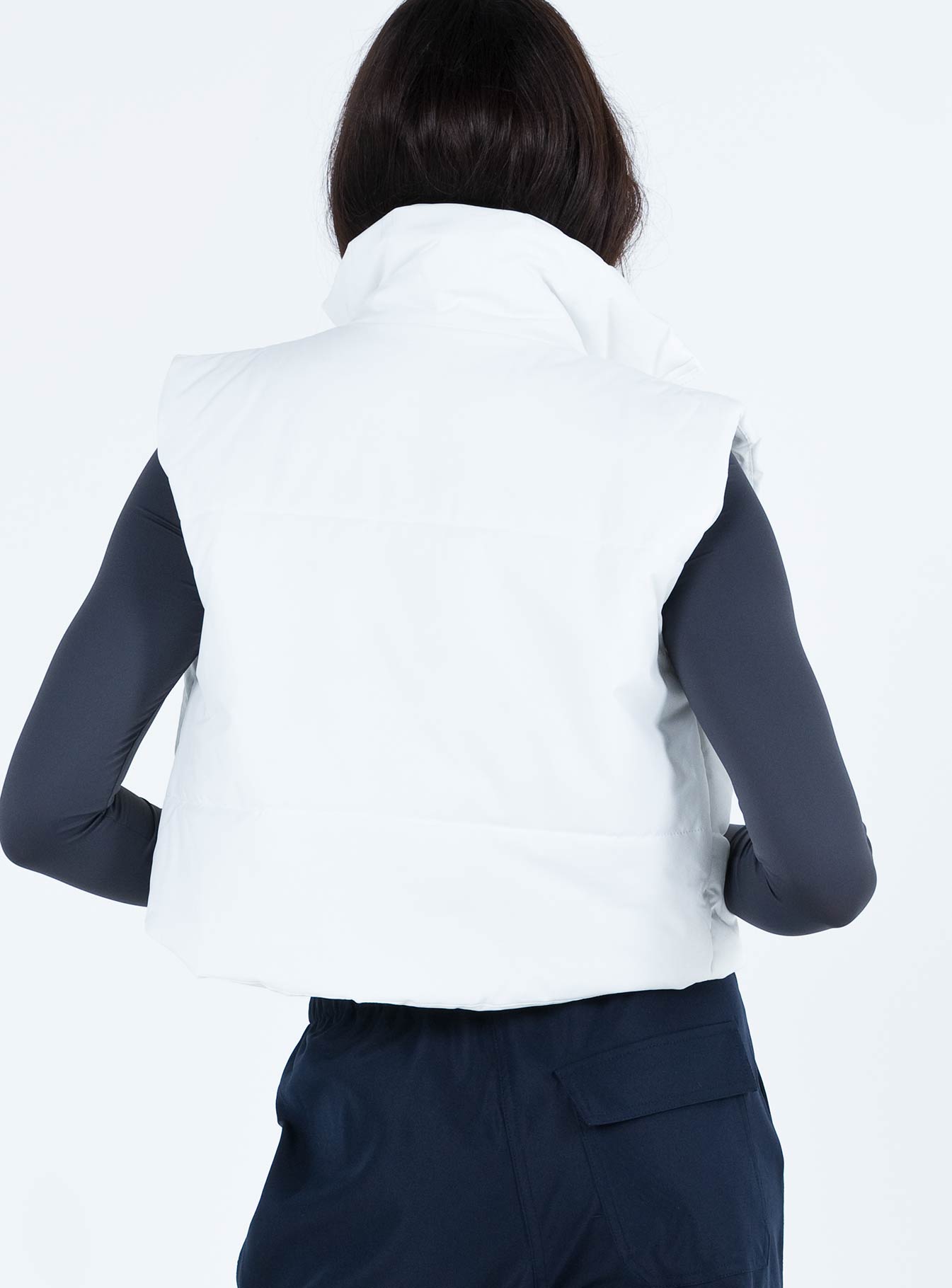 Kirby Puffer Vest White - Image 6