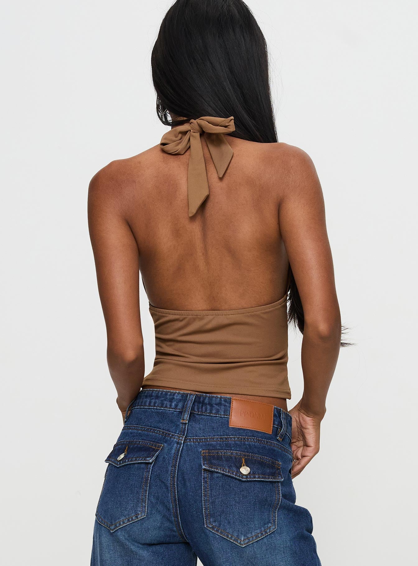 Whimsy Halter Top Chocolate - Image 5