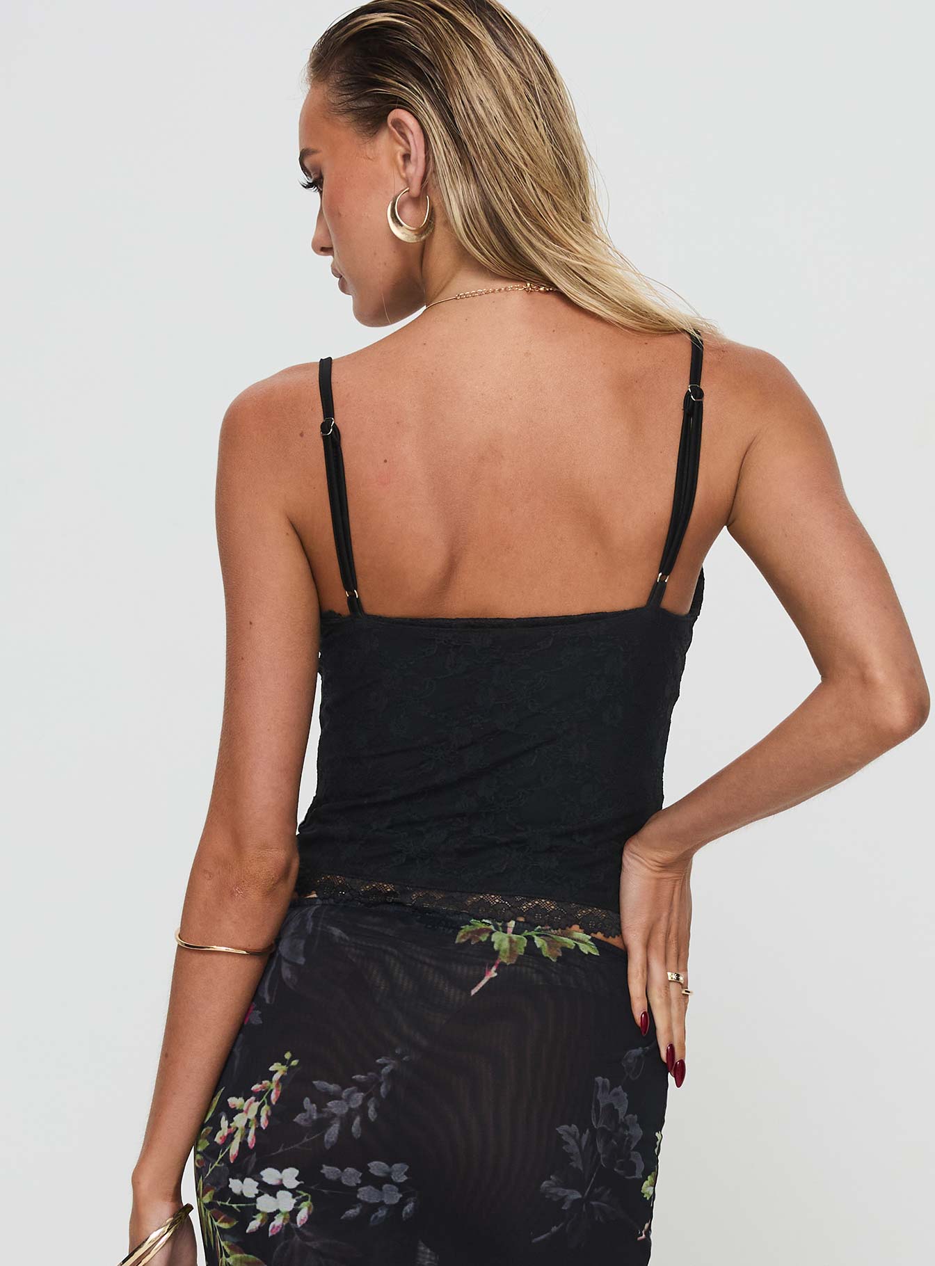 Zachariah Cami Top Black - Image 6
