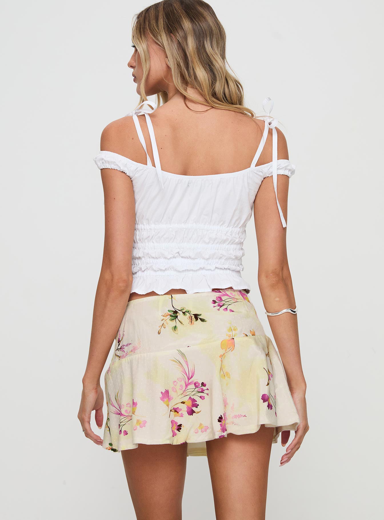 Sassie Mini Skirt Floral - Image 5
