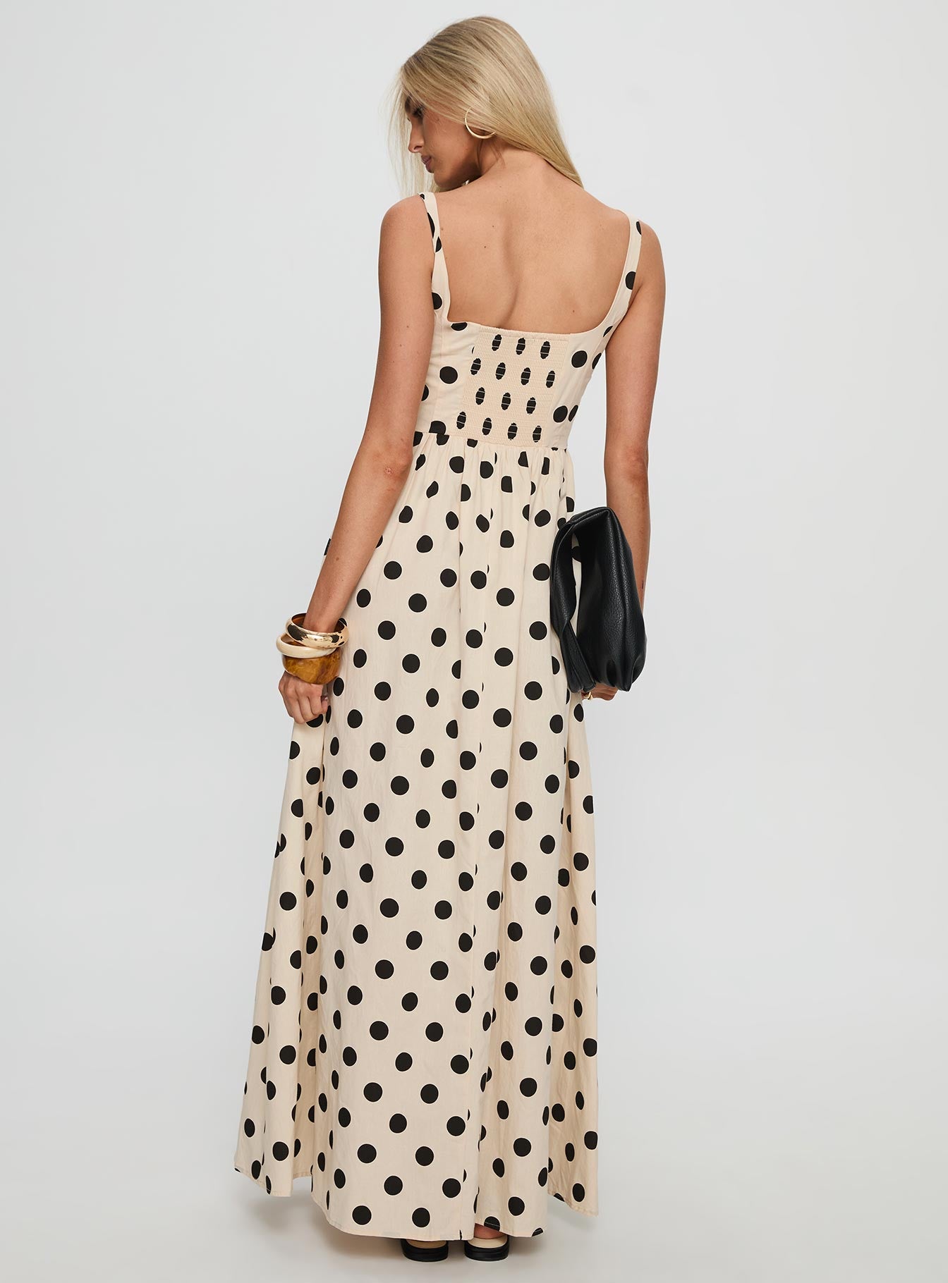 Cartmel Maxi Dress Cream / Polka Dot - Image 5